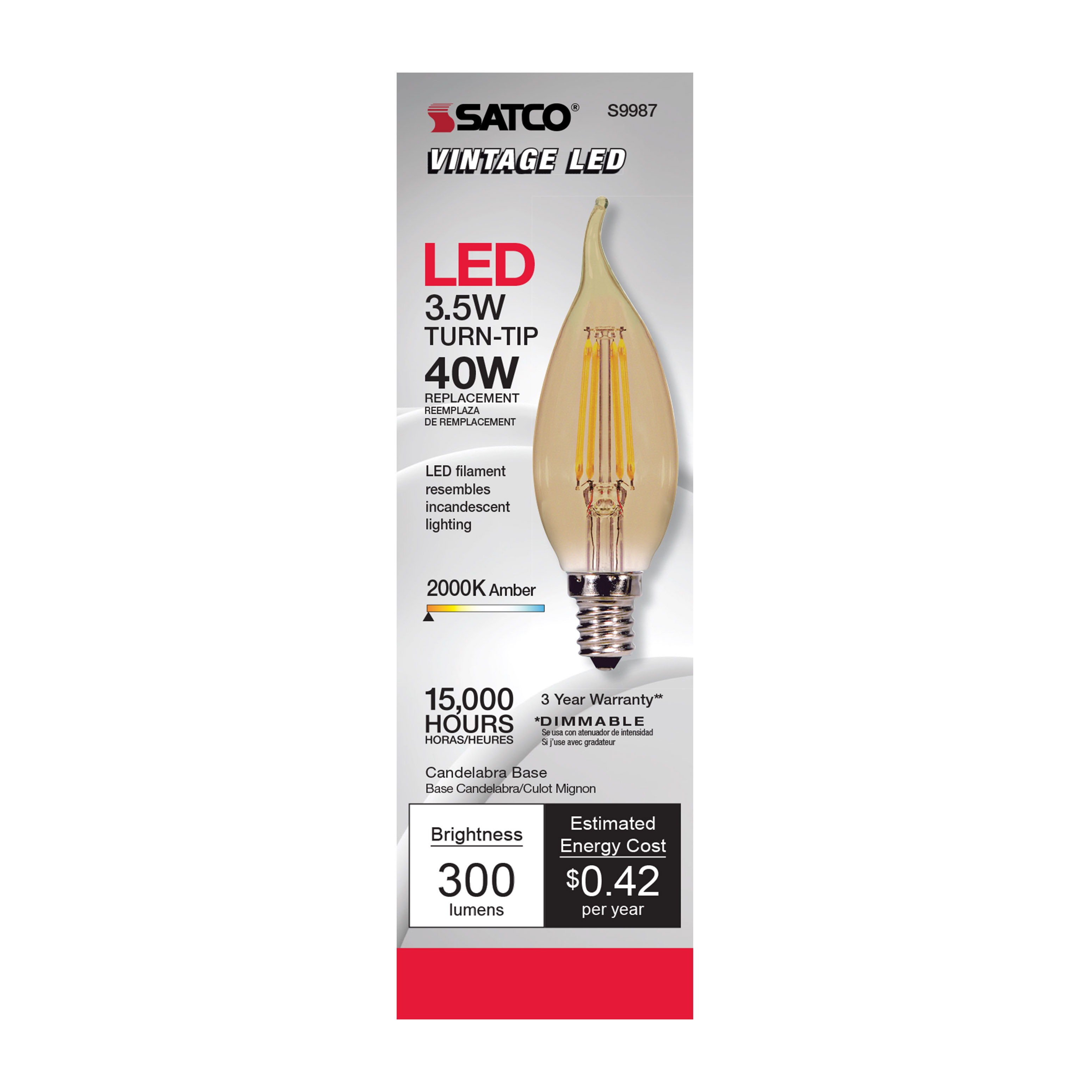 3.5CFA/LED/AMB/20K/120V - S9987