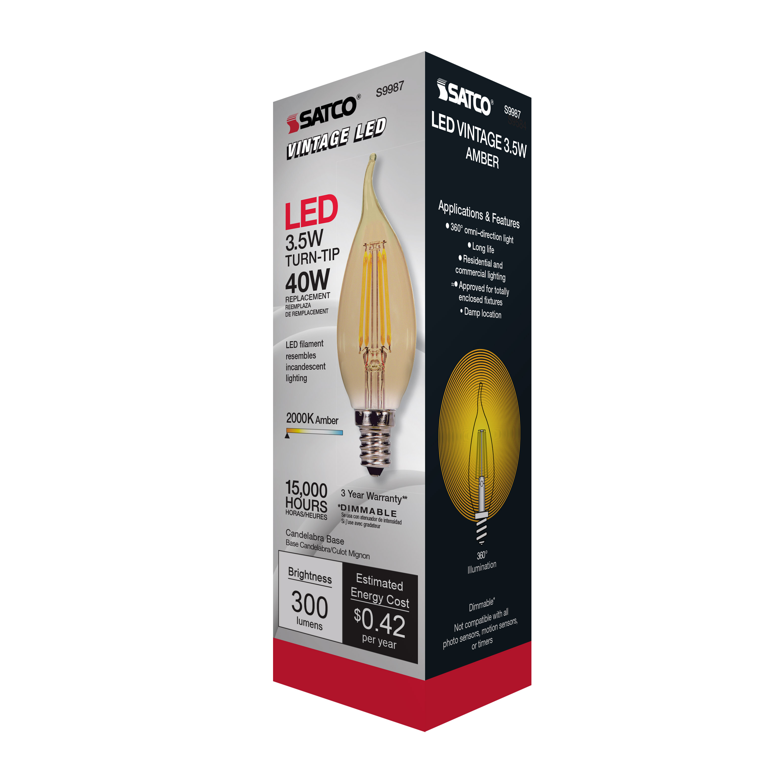 3.5CFA/LED/AMB/20K/120V - S9987
