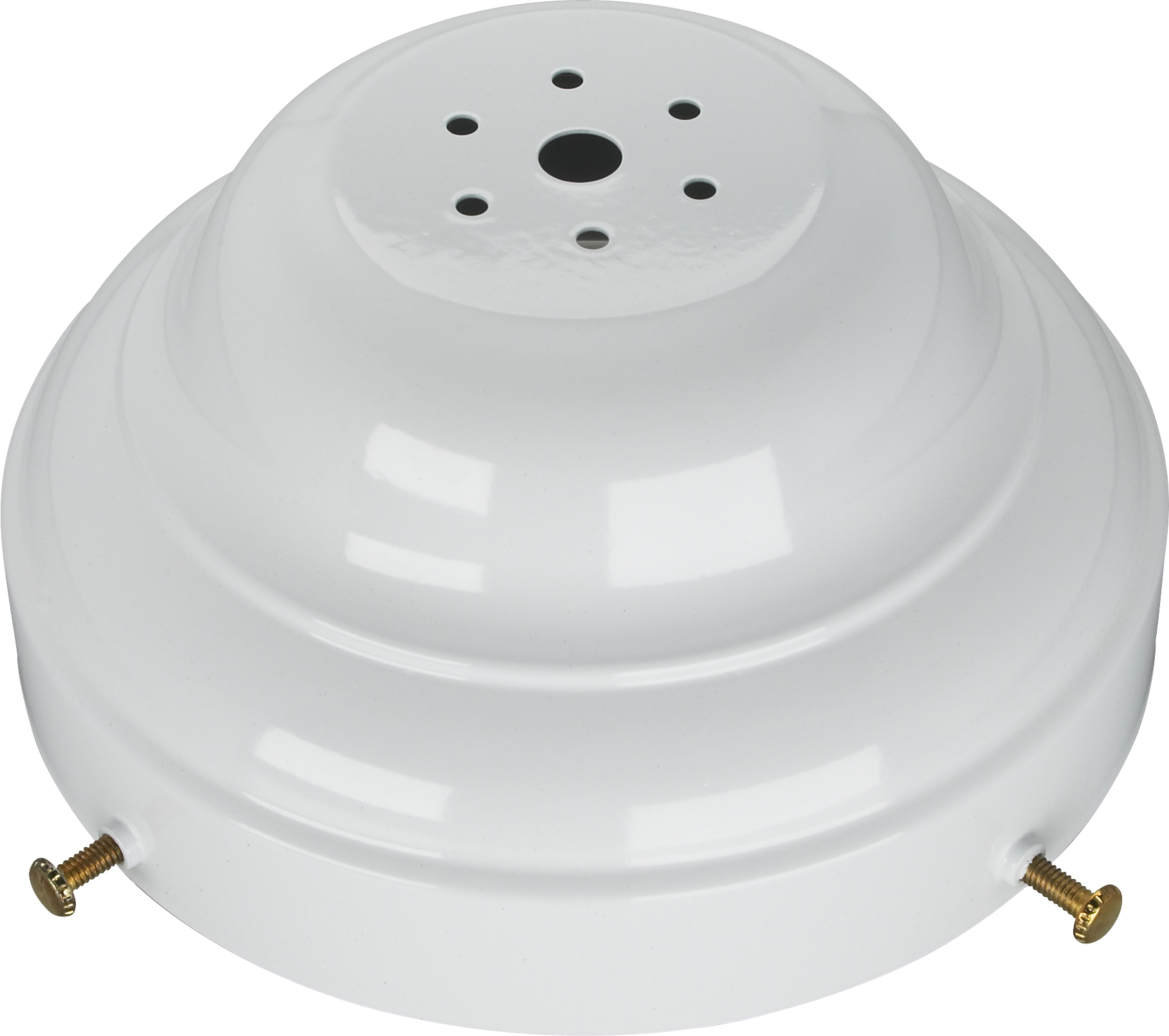 6" WHITE GLASS HOLDER - 90-1504