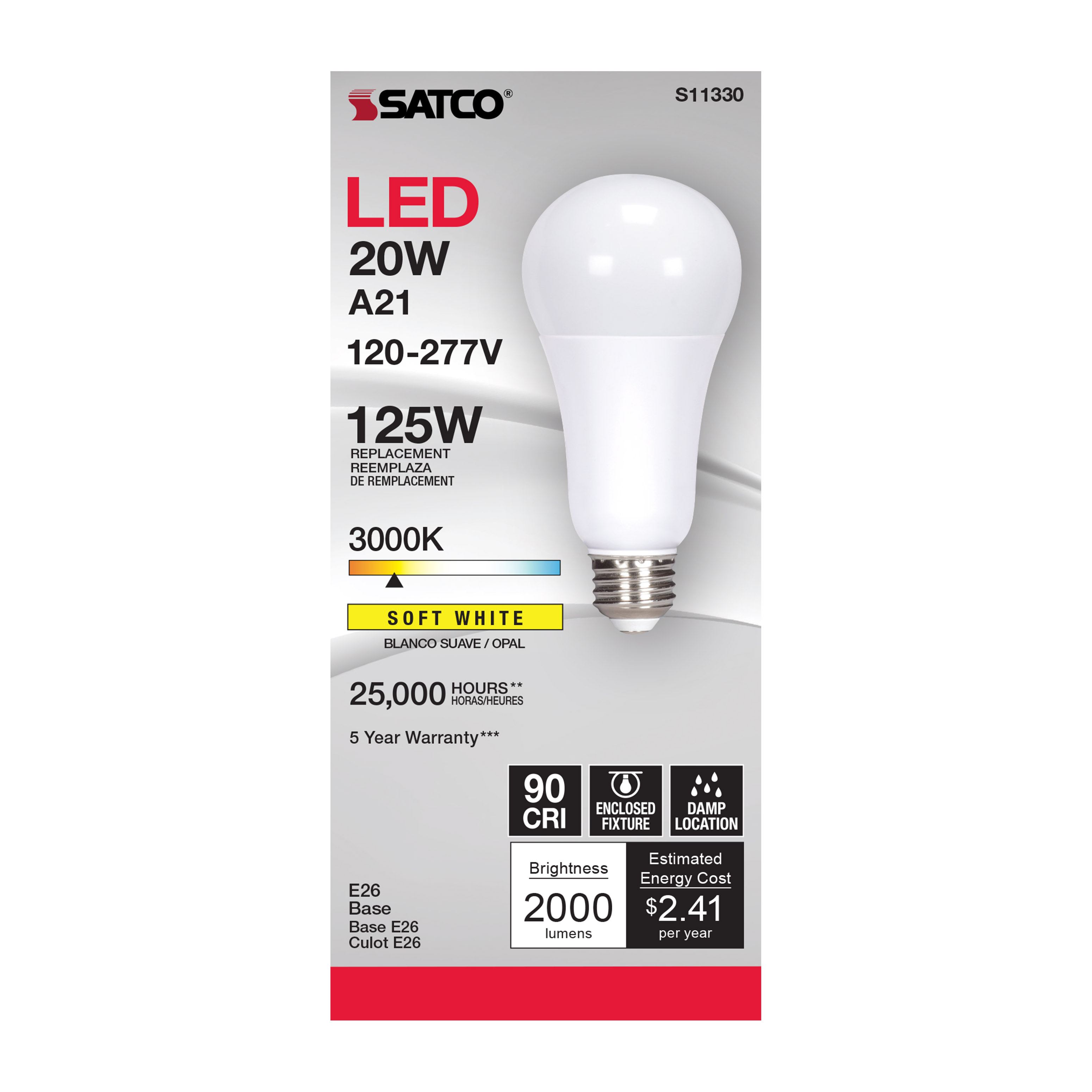 20A21/LED/930/120-277V/ND - S11330