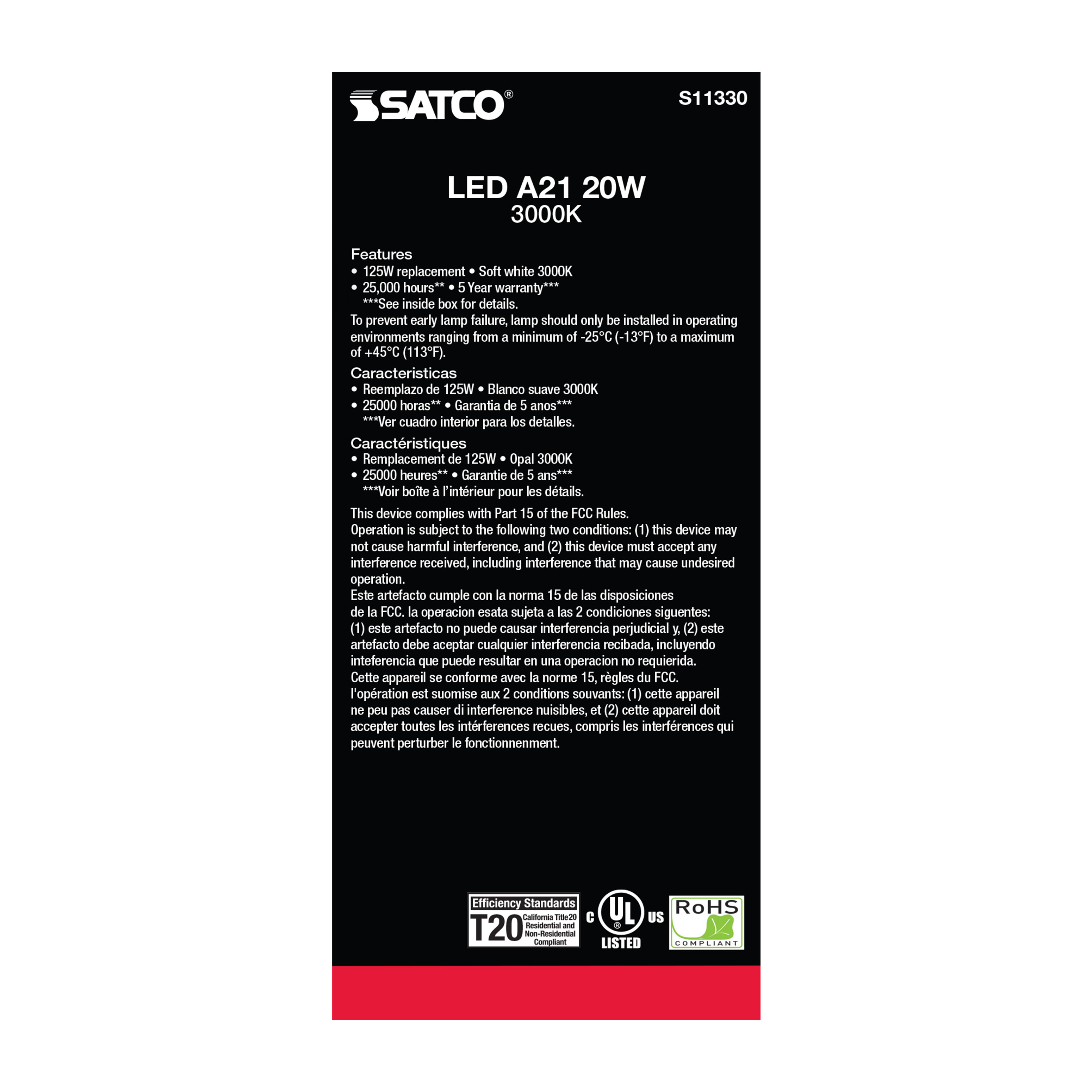 20A21/LED/930/120-277V/ND - S11330