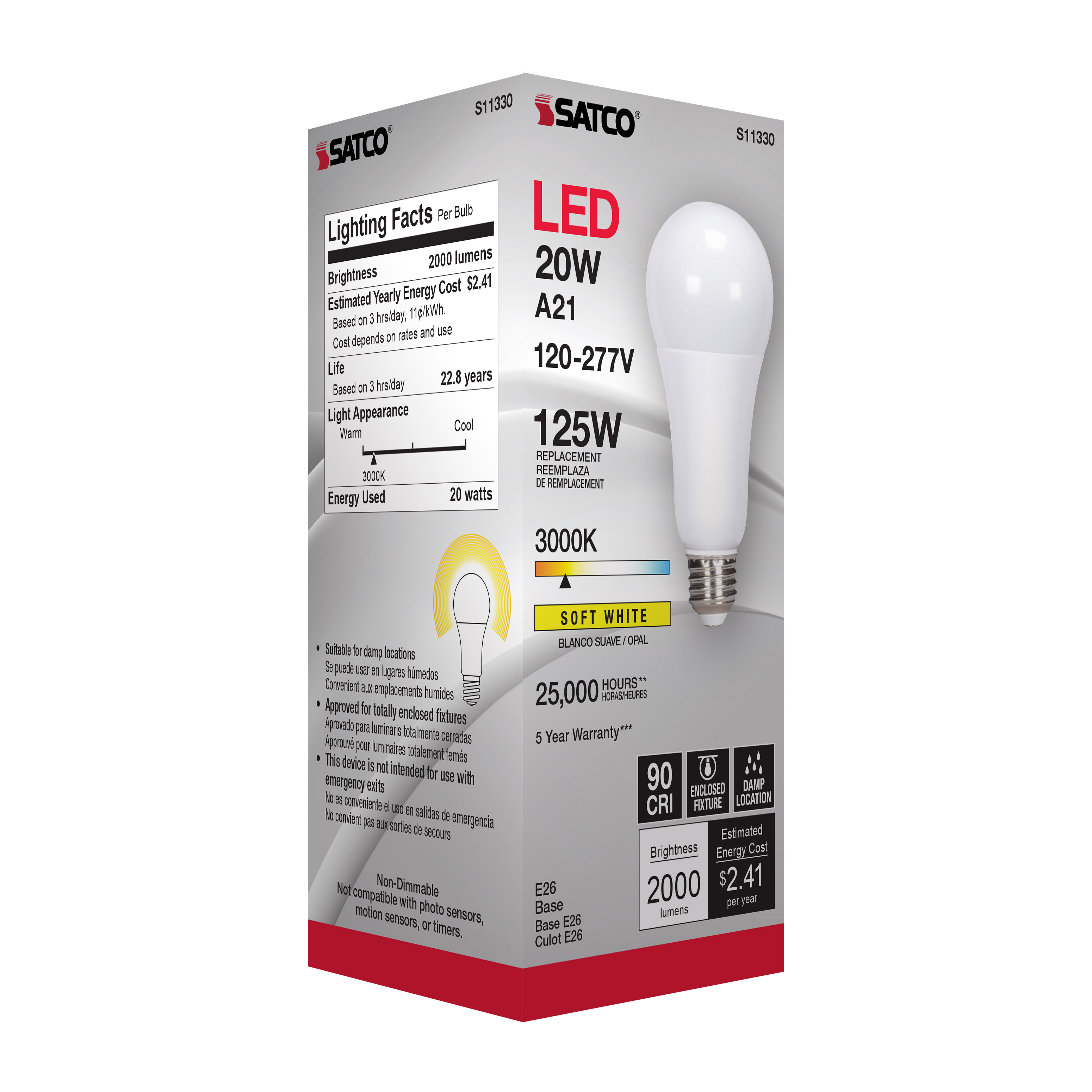 20A21/LED/930/120-277V/ND - S11330