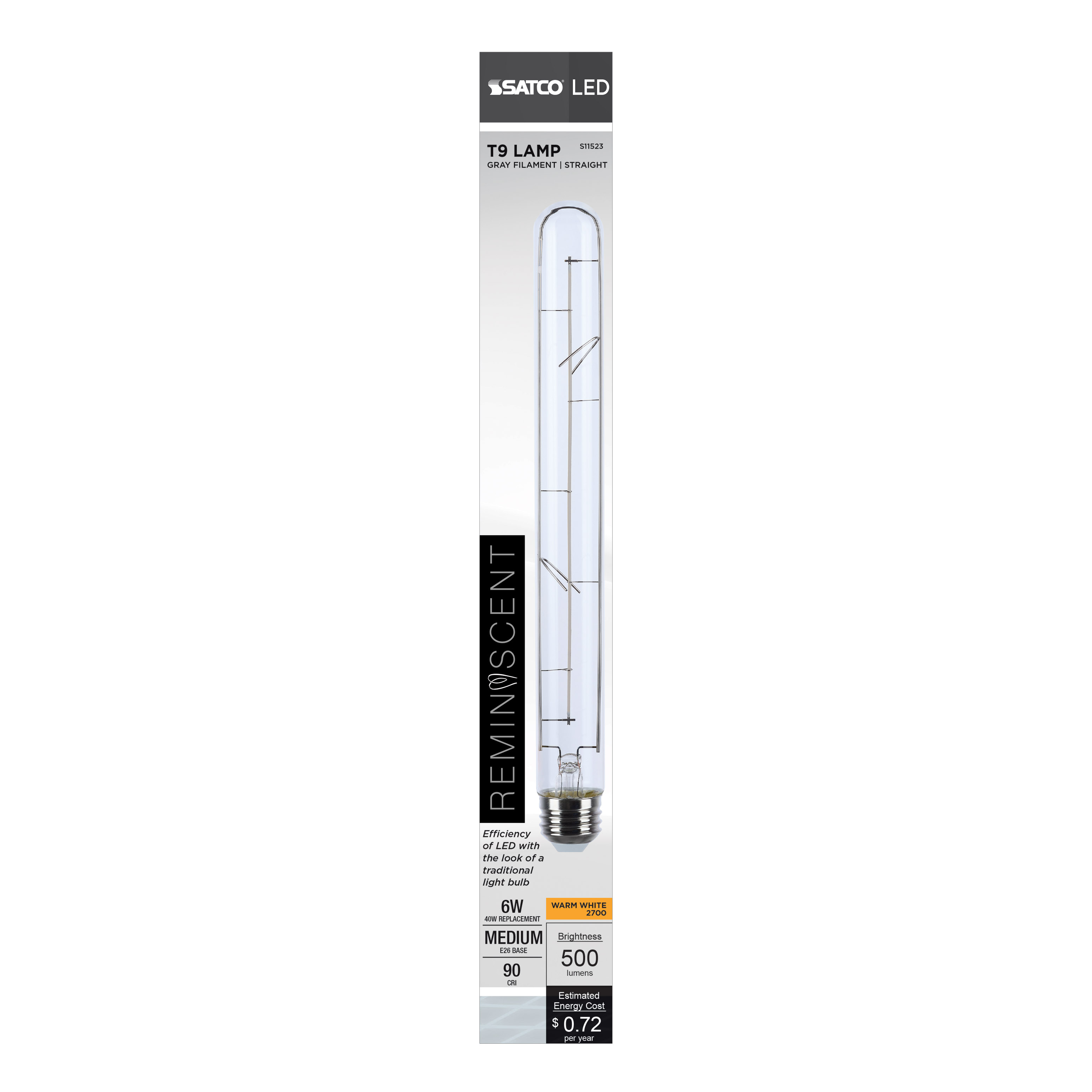 6T9/CL/LED-GF/STR/927/120V - S11523