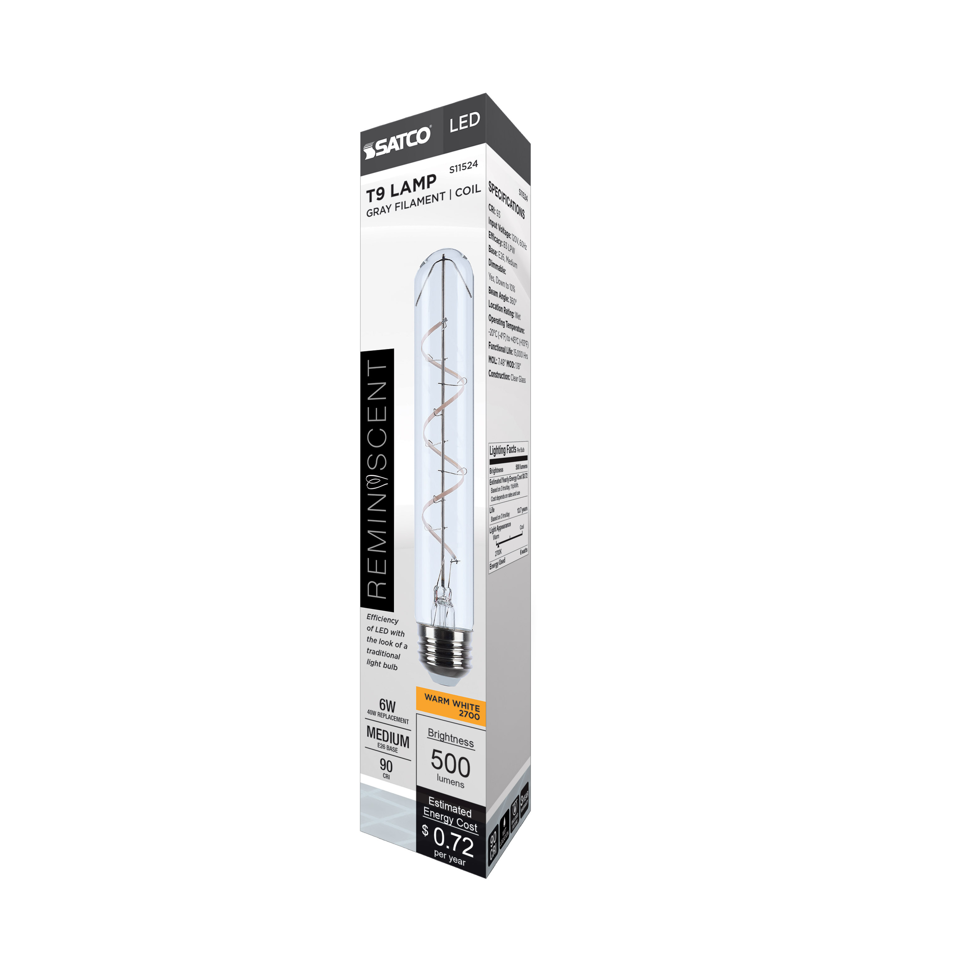 6T9/CL/LED-GF/COIL/927/120V - S11524
