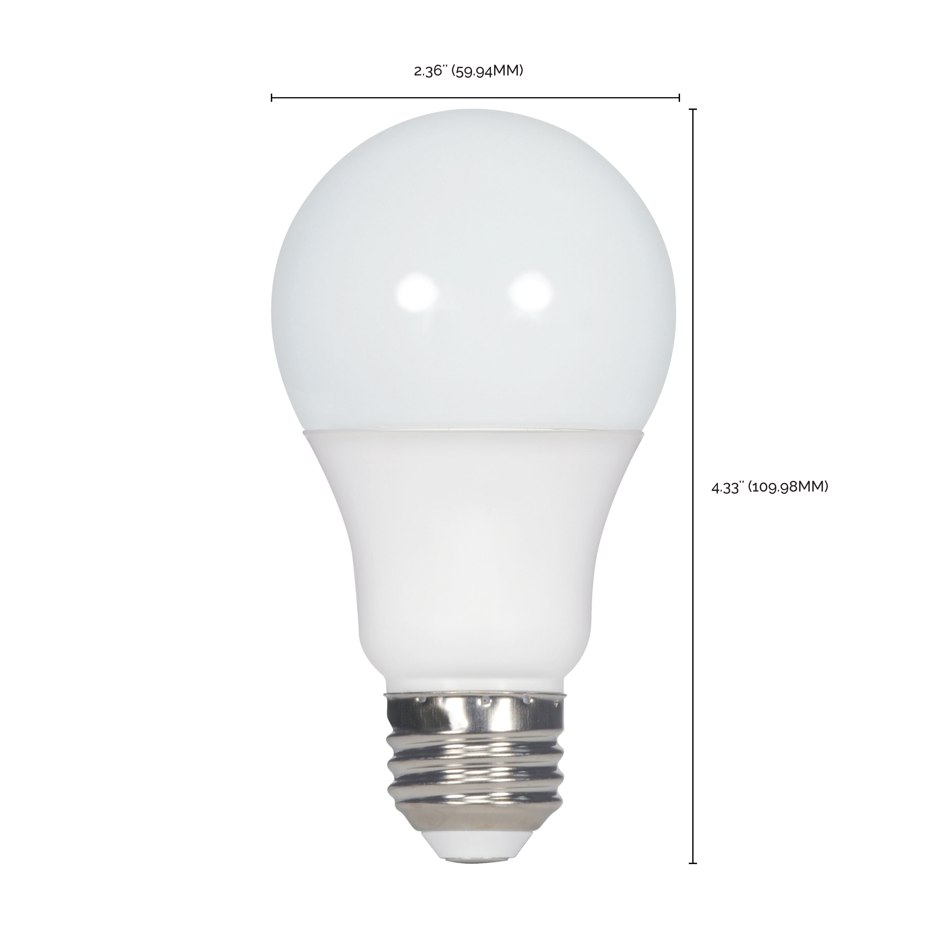 9.5A19/LED/827/ND/120V - S29593