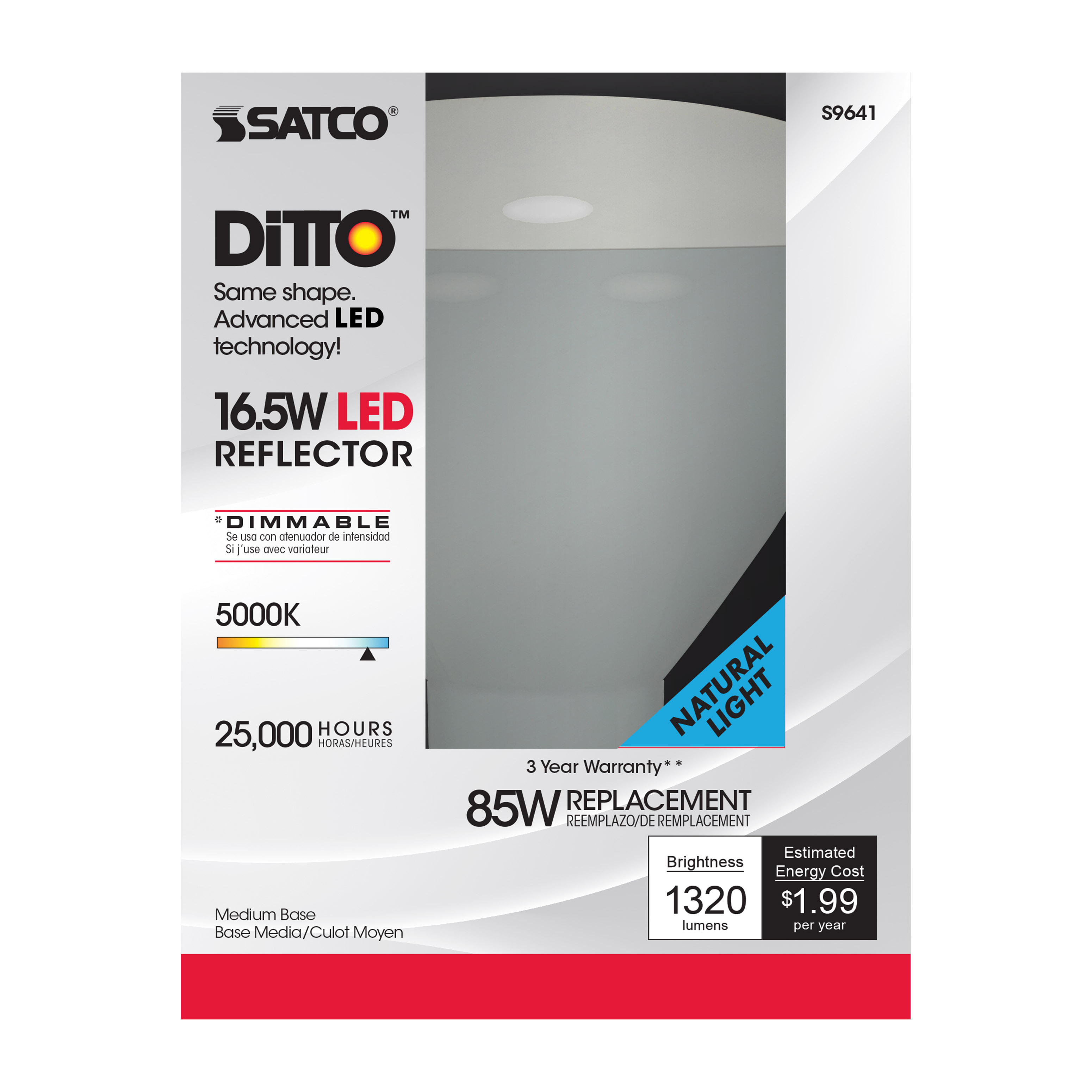 16.5BR40/LED/5000K/1200L/120V - S9641