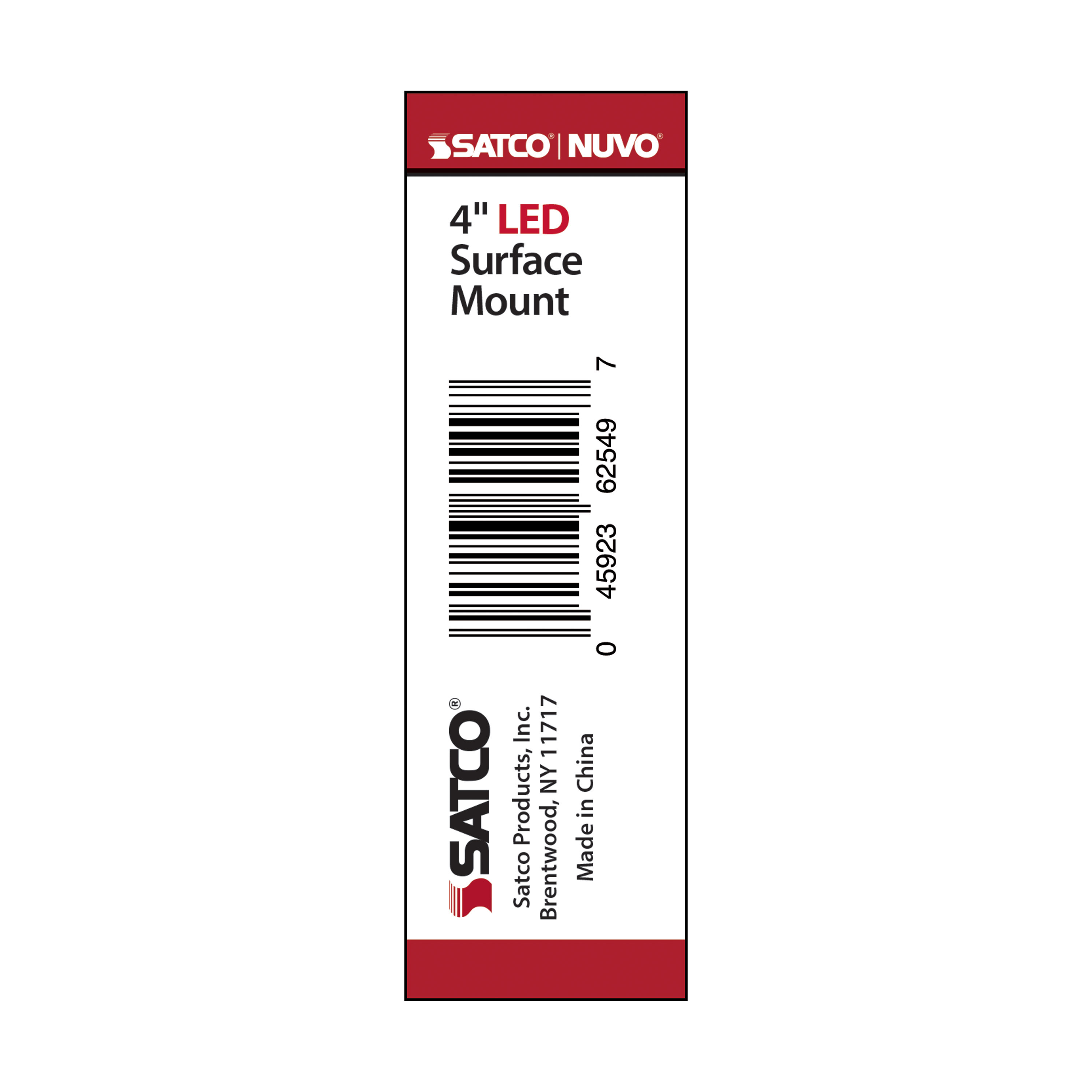 4" LED SURFACE MOUNT - WHITE - 62-1581