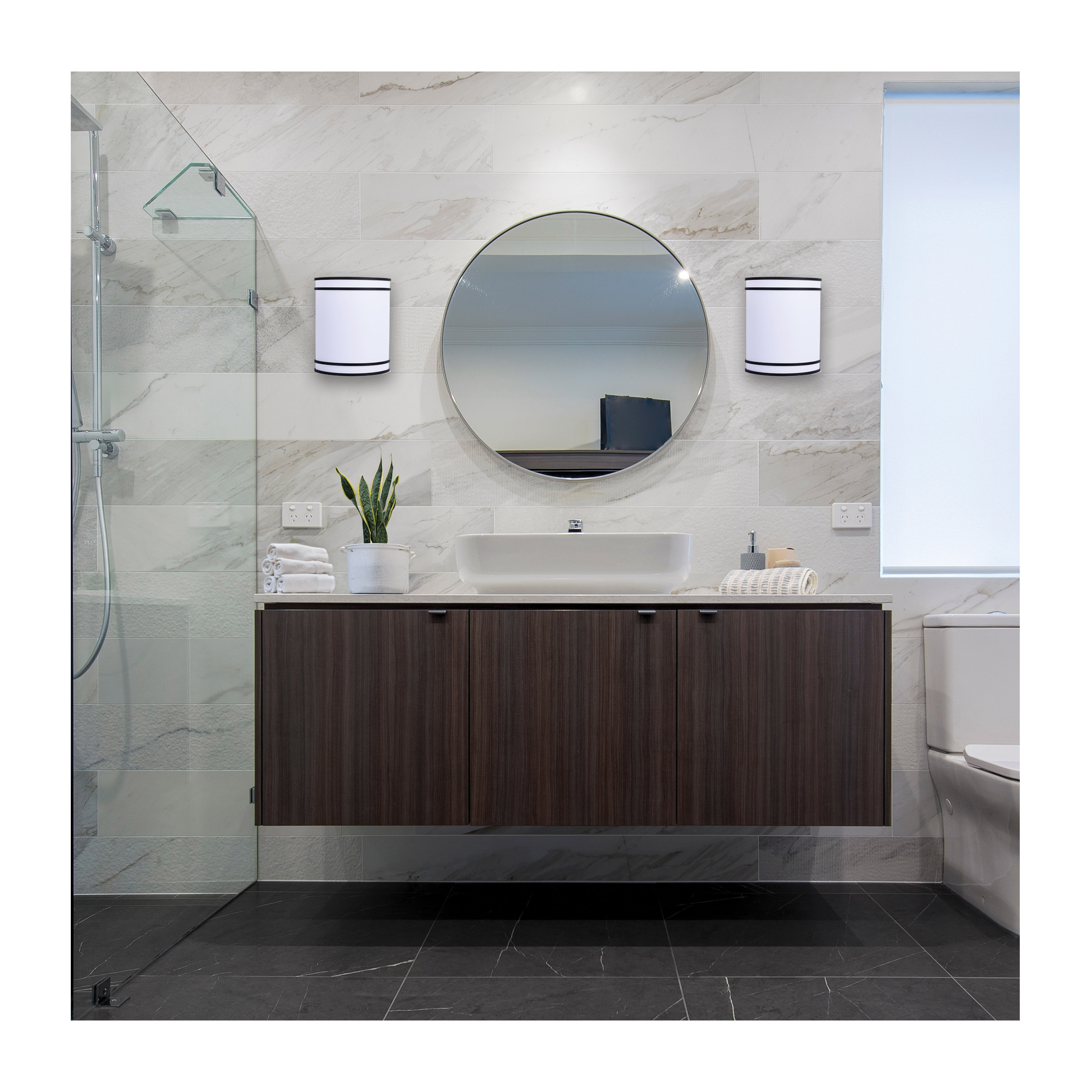 LED GLAMOUR BL WALL SCONCE - 62-1985