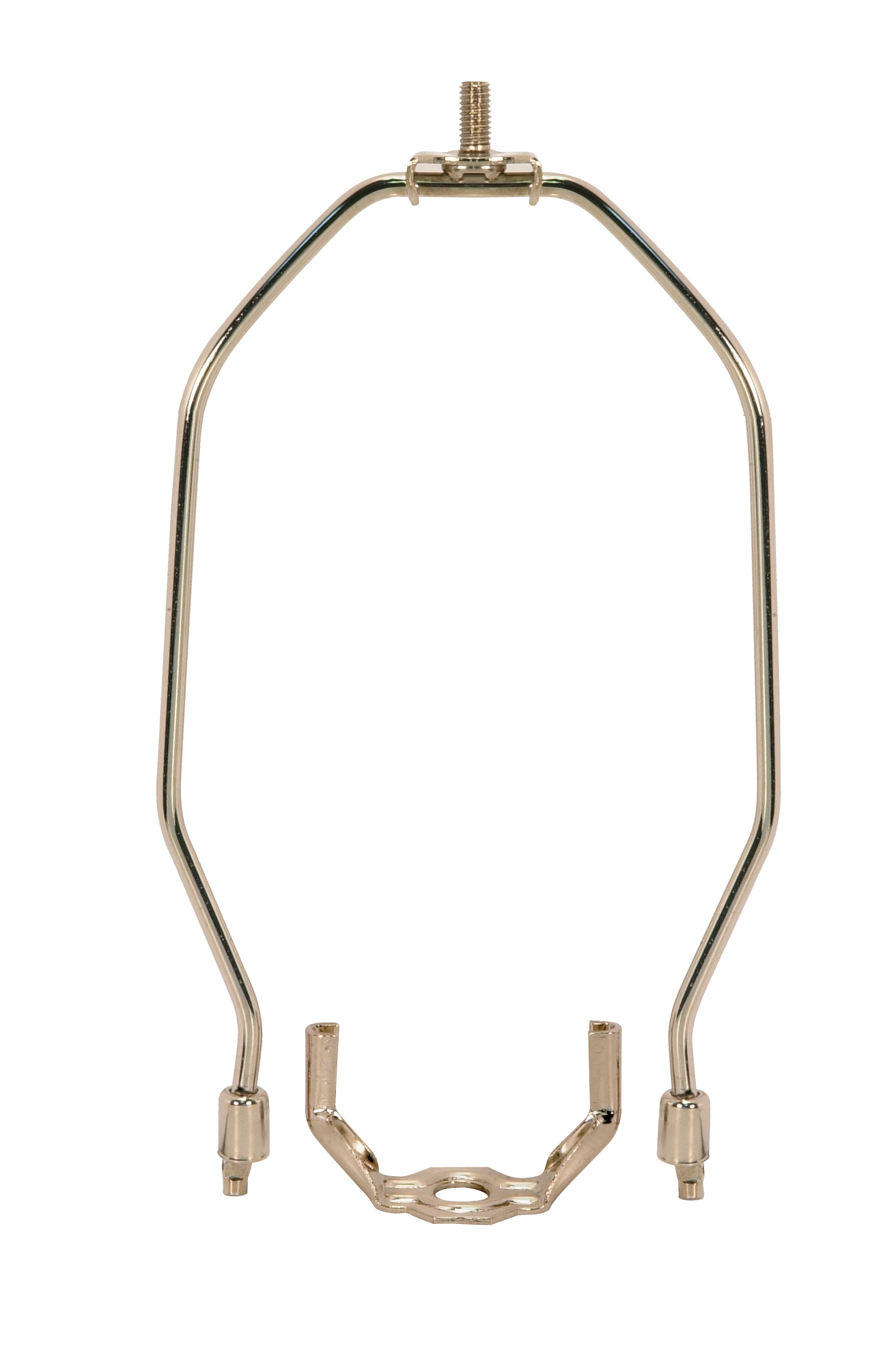 8" NICKEL LIGHT DUTY HARP W/ - 90-2014