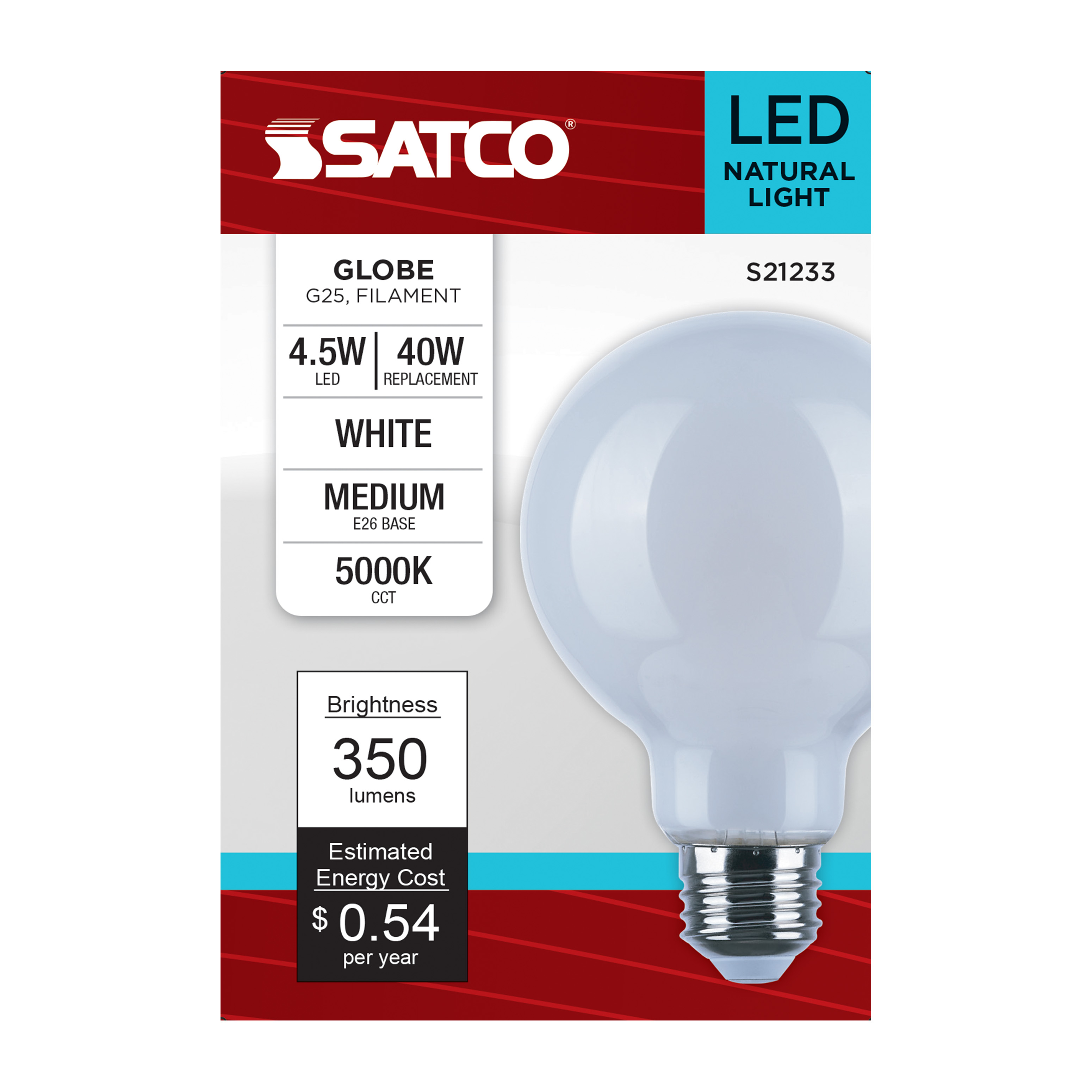 4.5G25/LED/WH/950/120V - S21233