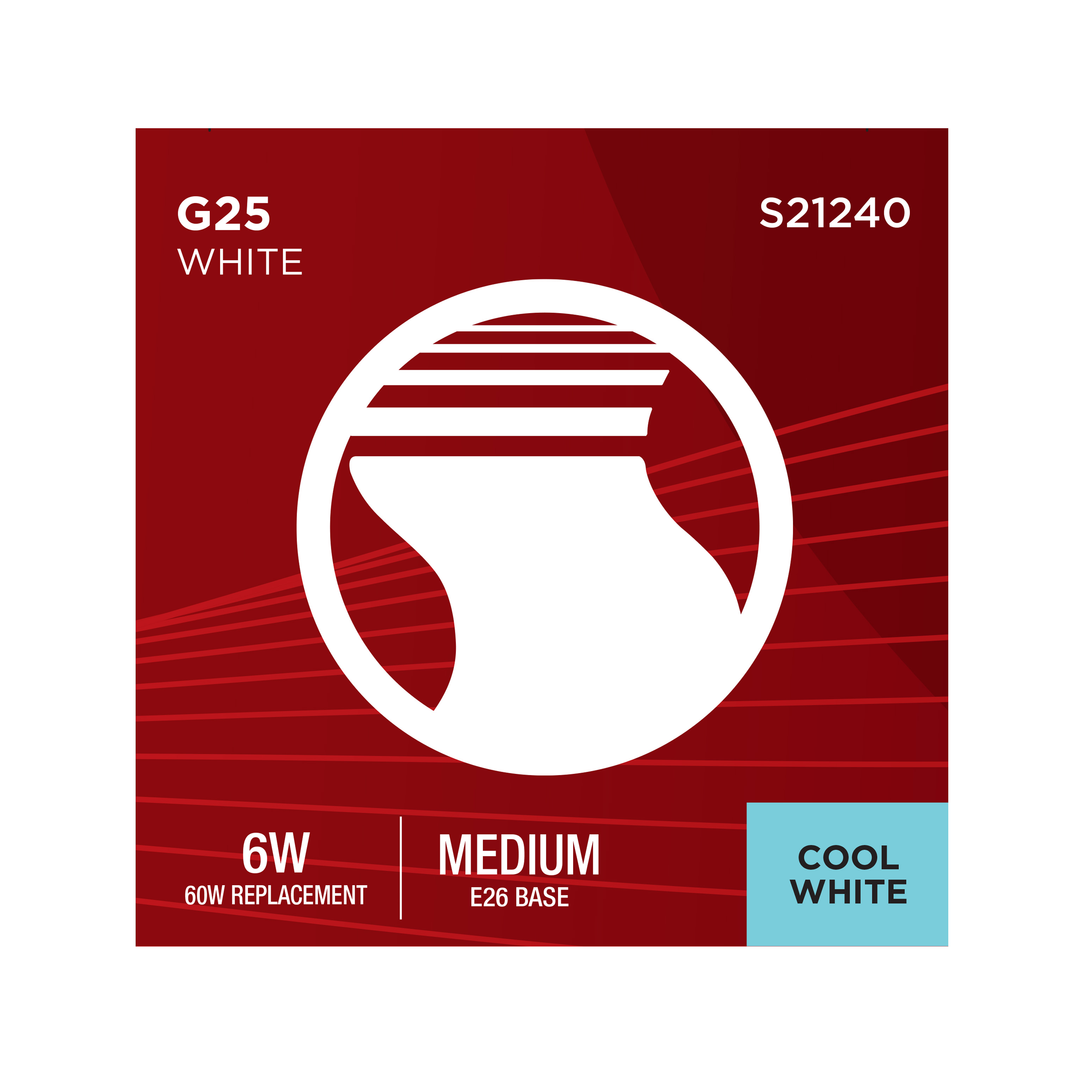 6G25/LED/WH/940/120V - S21240