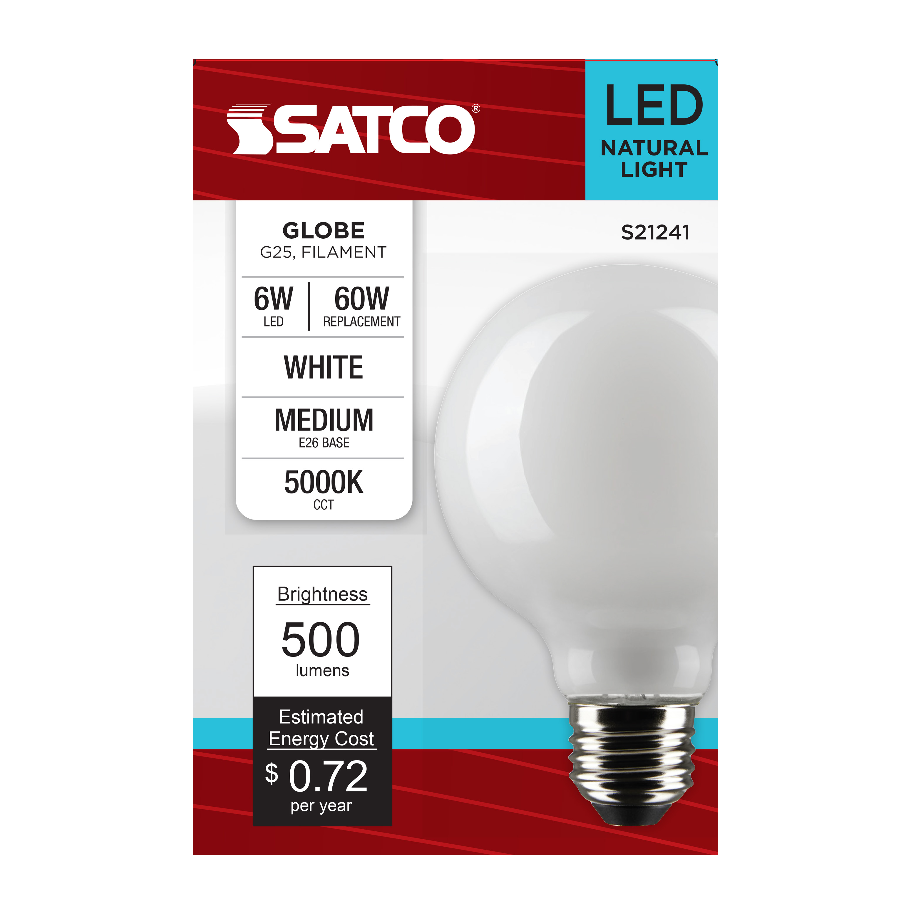 6G25/LED/WH/950/120V - S21241