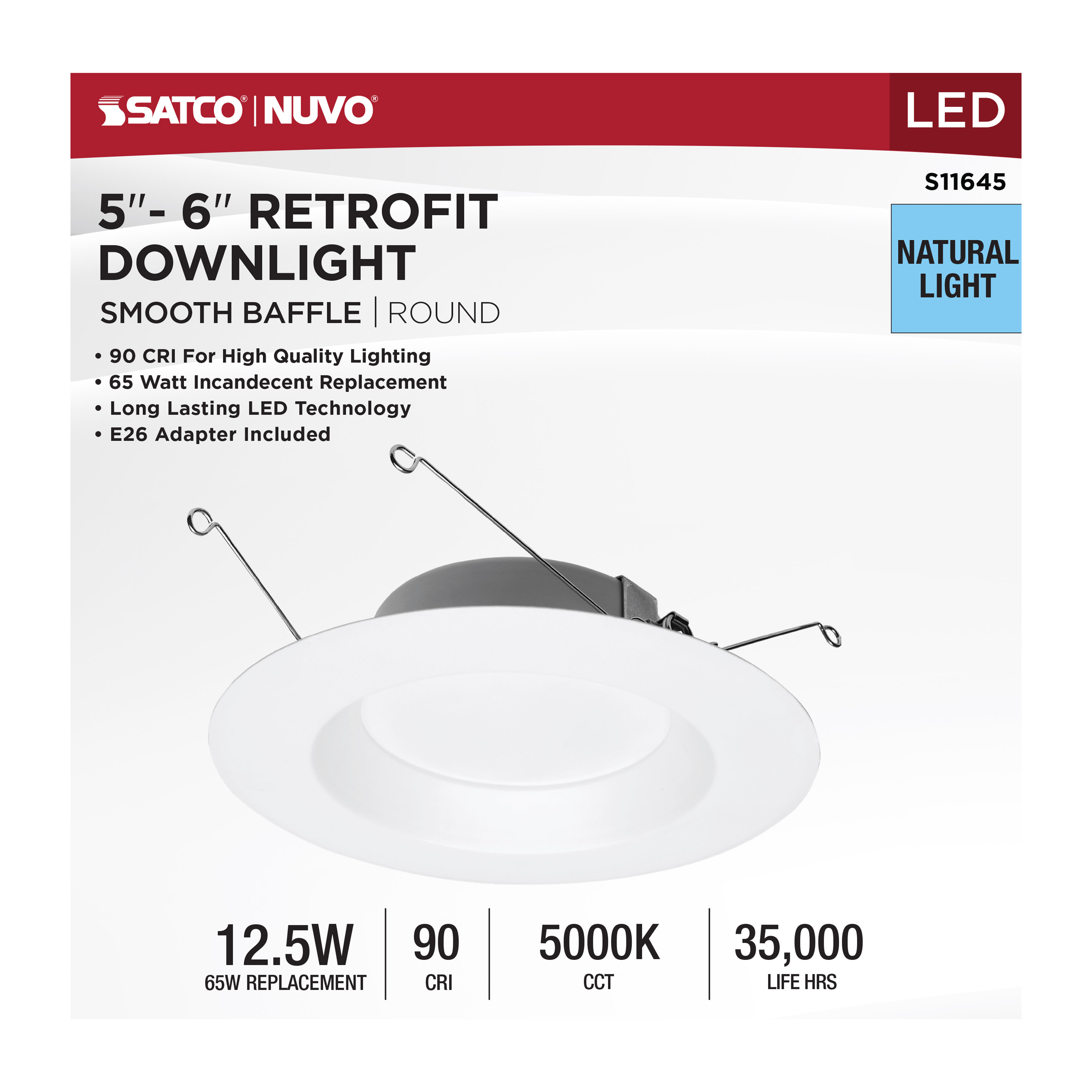 12.5WLED/RDL/5-6/950/120V - S11645
