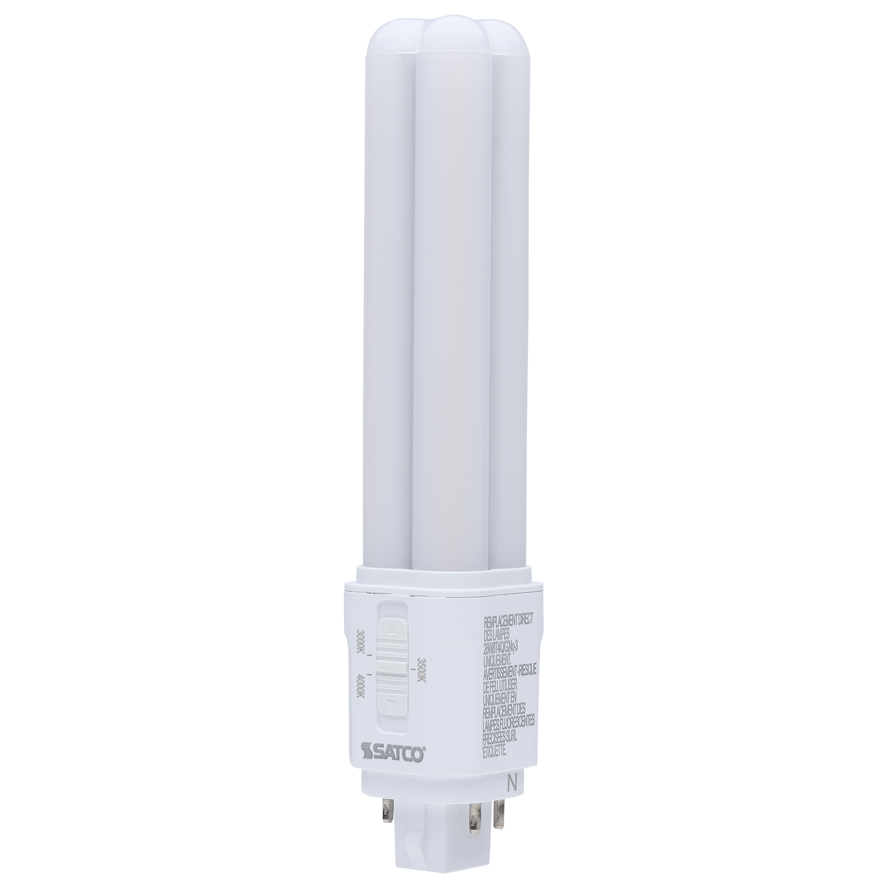9.5W/LED/CFL/3CCT/DUAL/4P - S29854