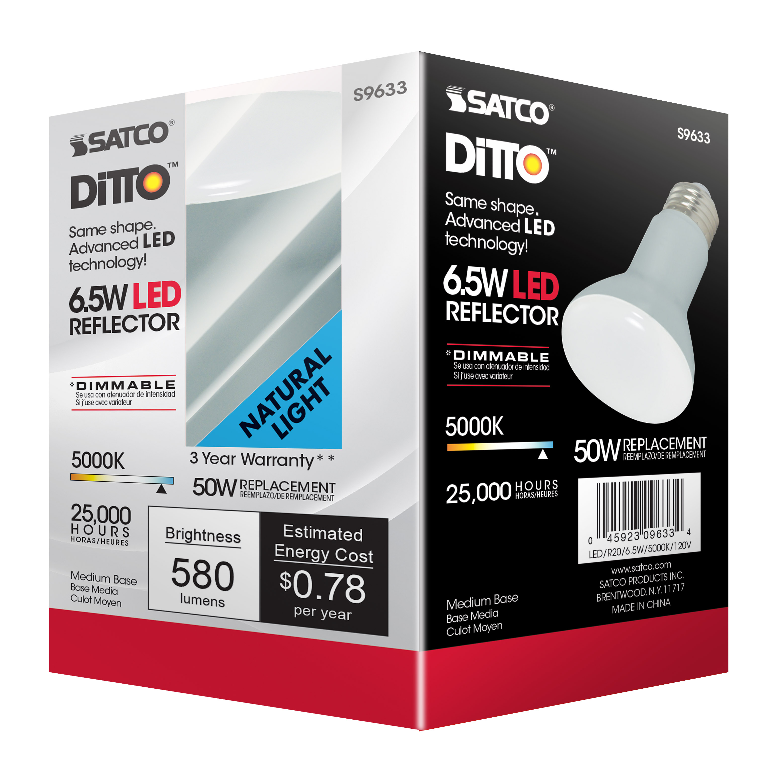 S9633 6.5R20/LED/5000K/525L/120V