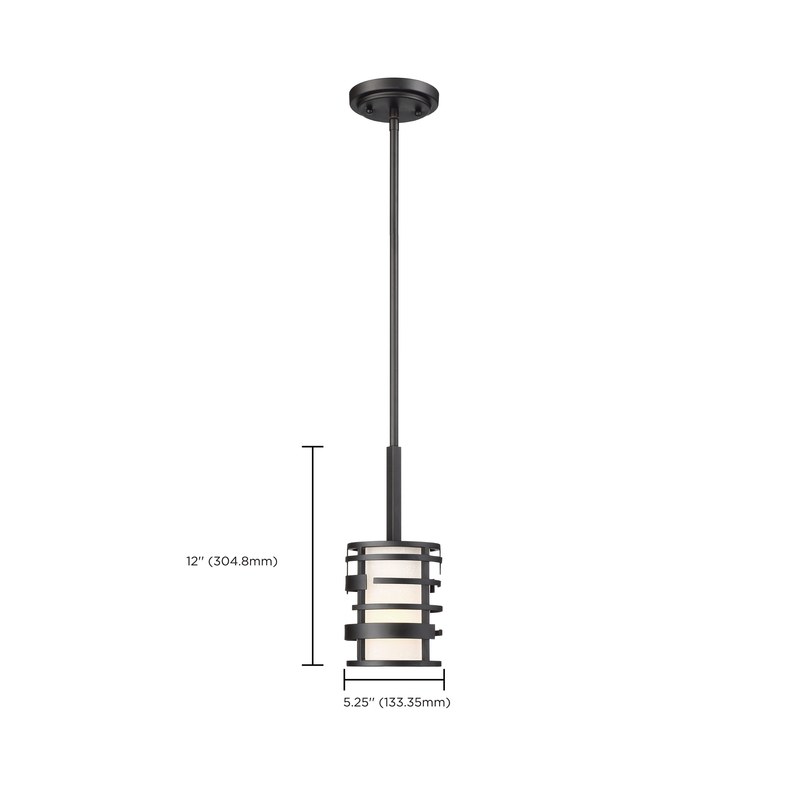 LANSING 1 LIGHT MINI PEND - 60-6432