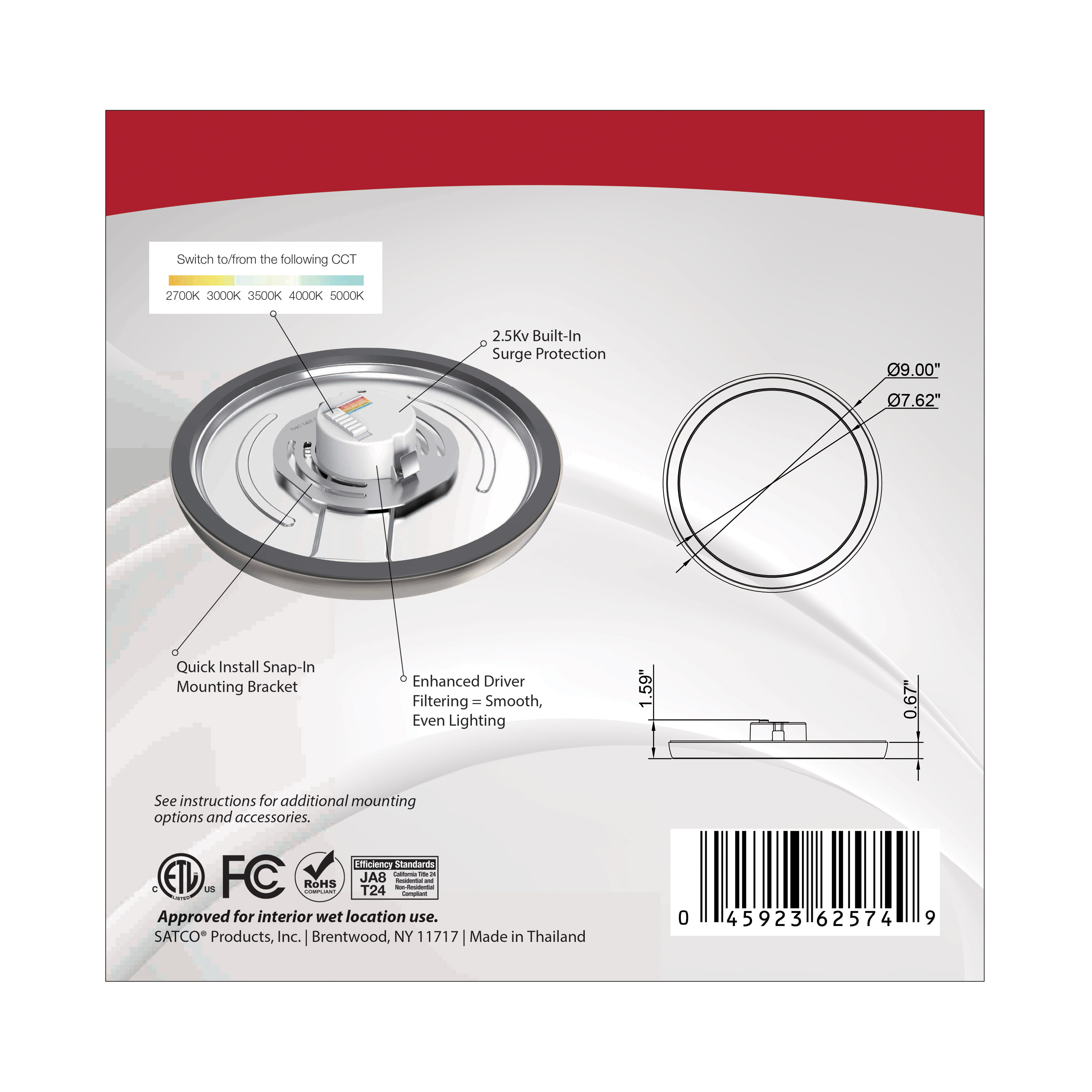 62-1723 BLINK 13W LED 9