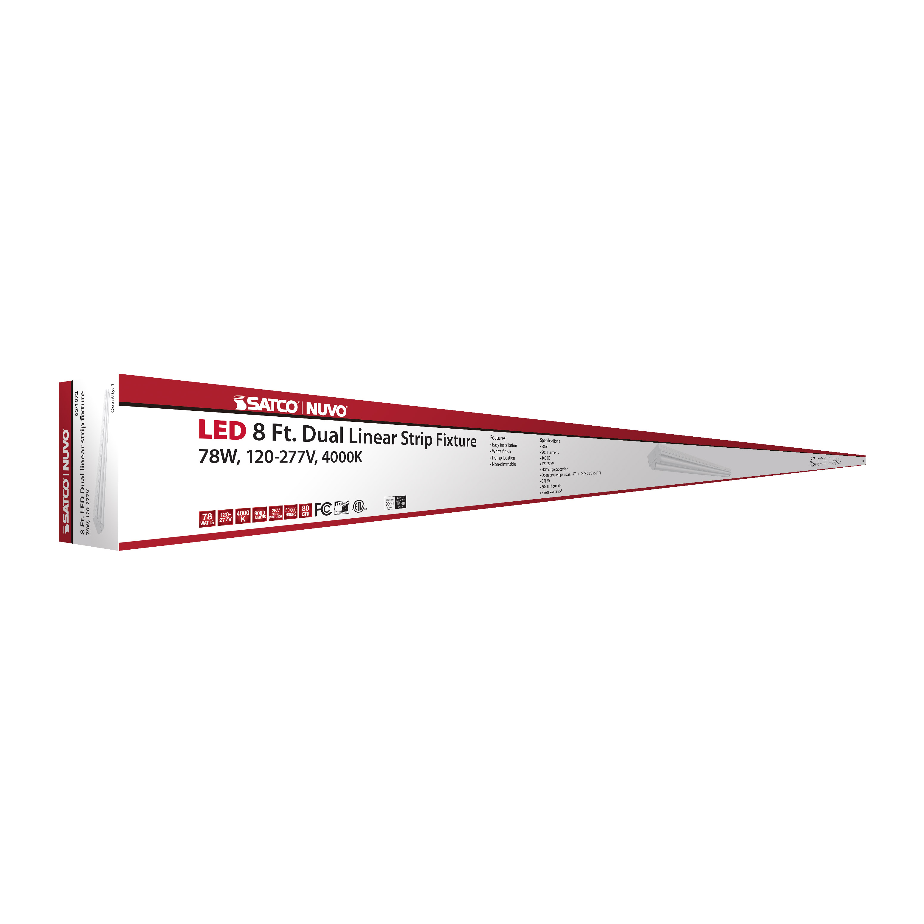 8' LED DOUBLE LIGHT STRIP - 65-1072