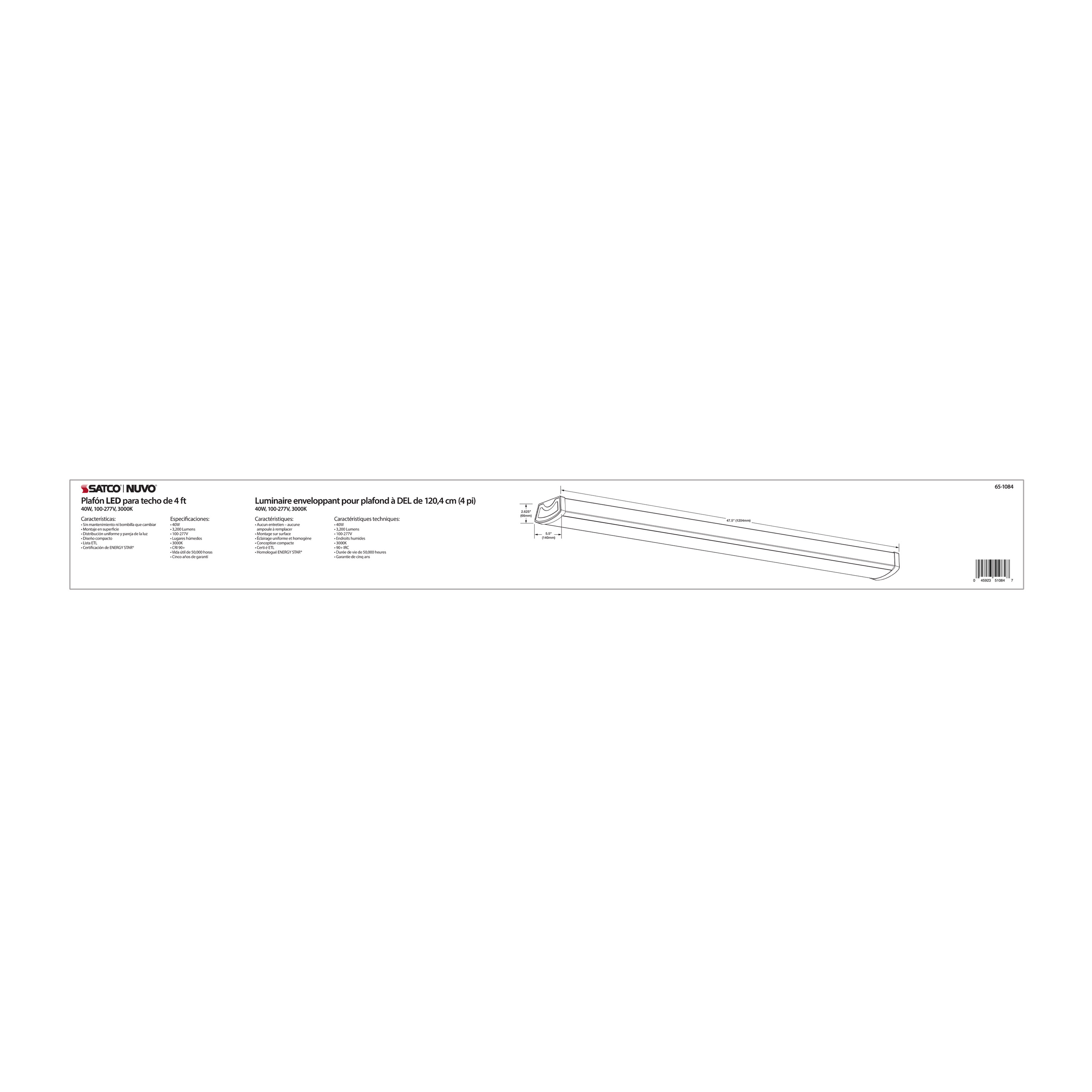 4FT LED CEILING WRAP - 65-1084