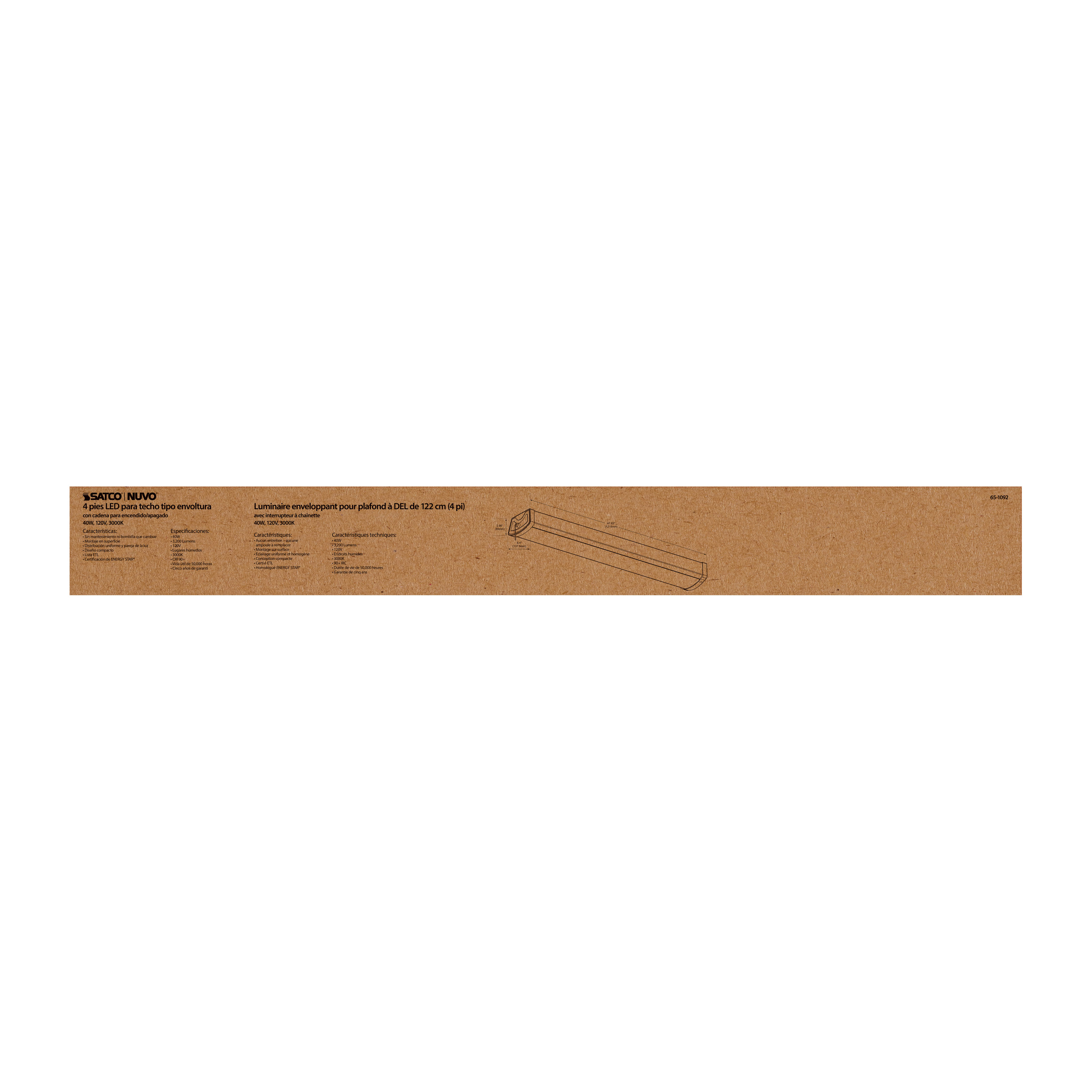 4FT LED CEILING WRAP - 65-1092