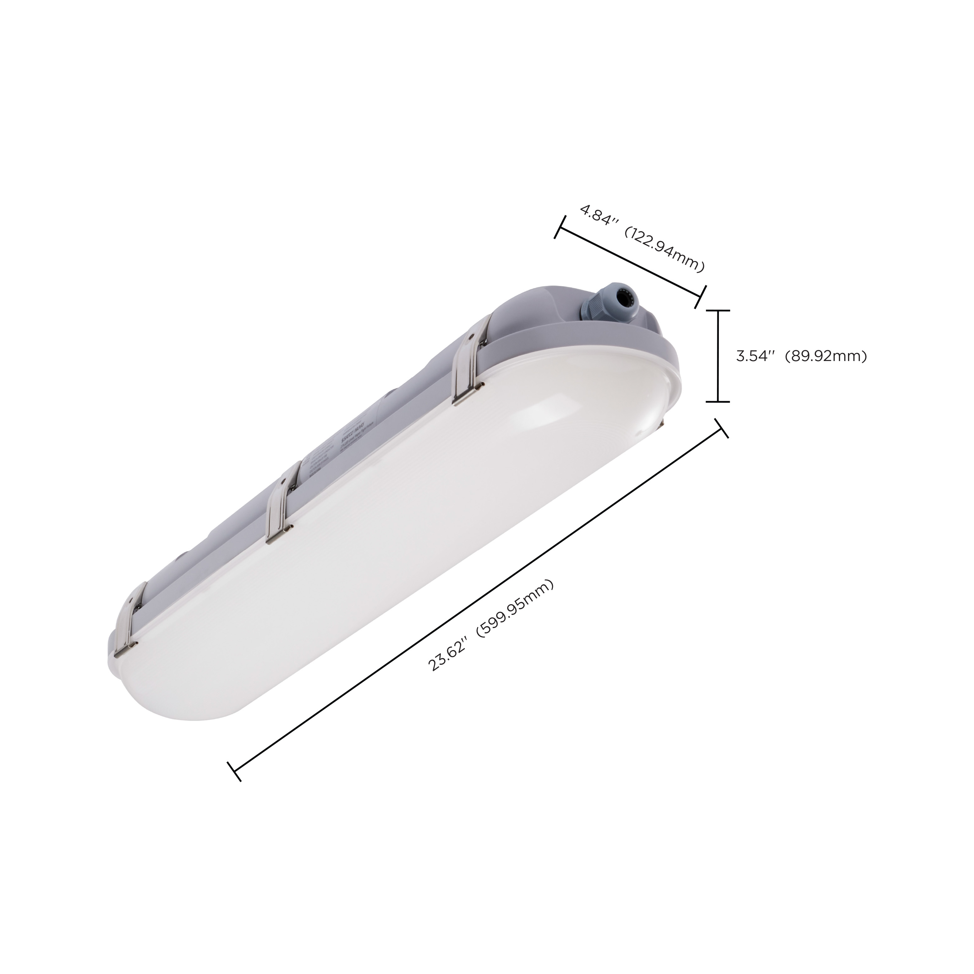 2' VAPOR PROOF W/EM & SENSOR - 65-838