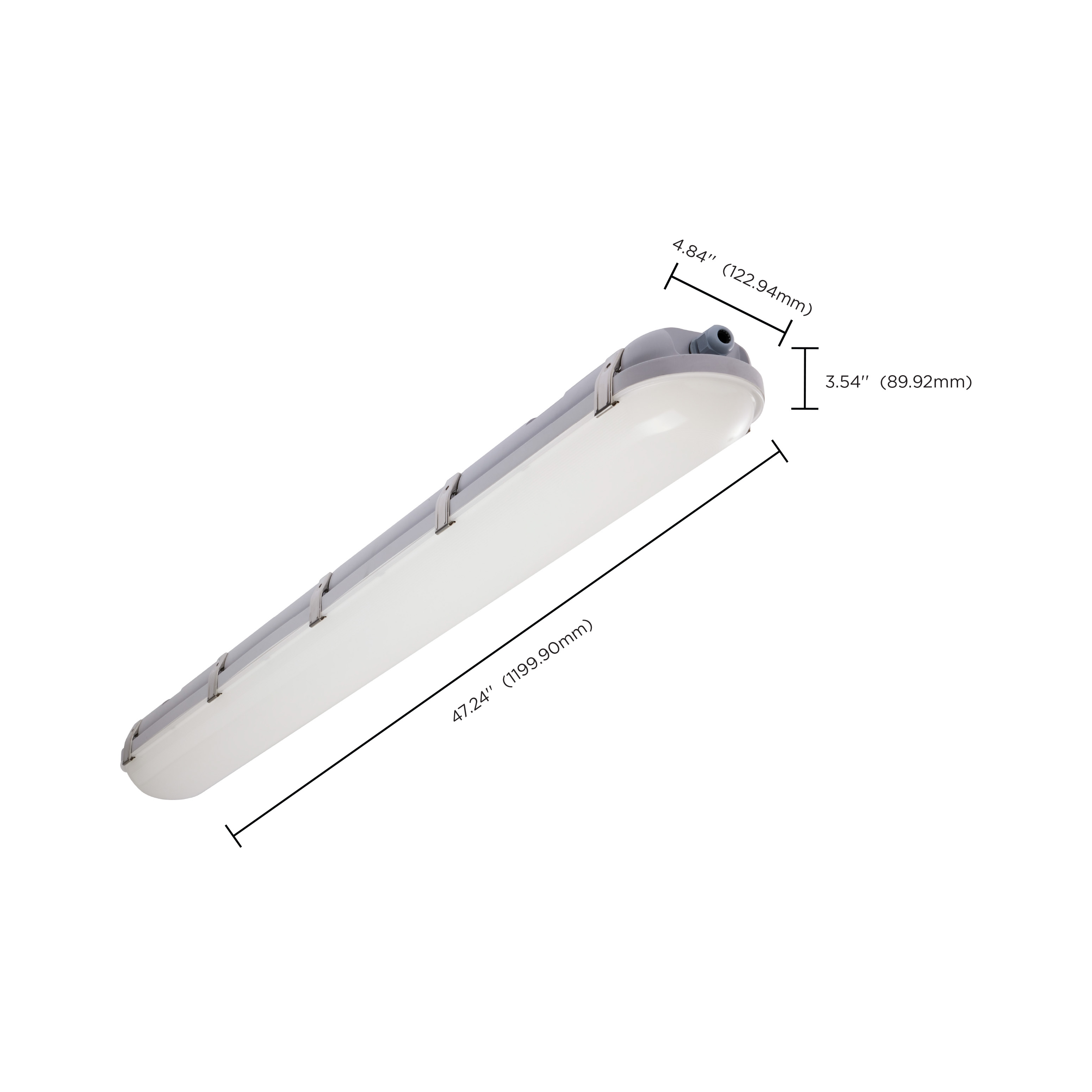 4' VAPOR PROOF W/EM & SENSOR - 65-839