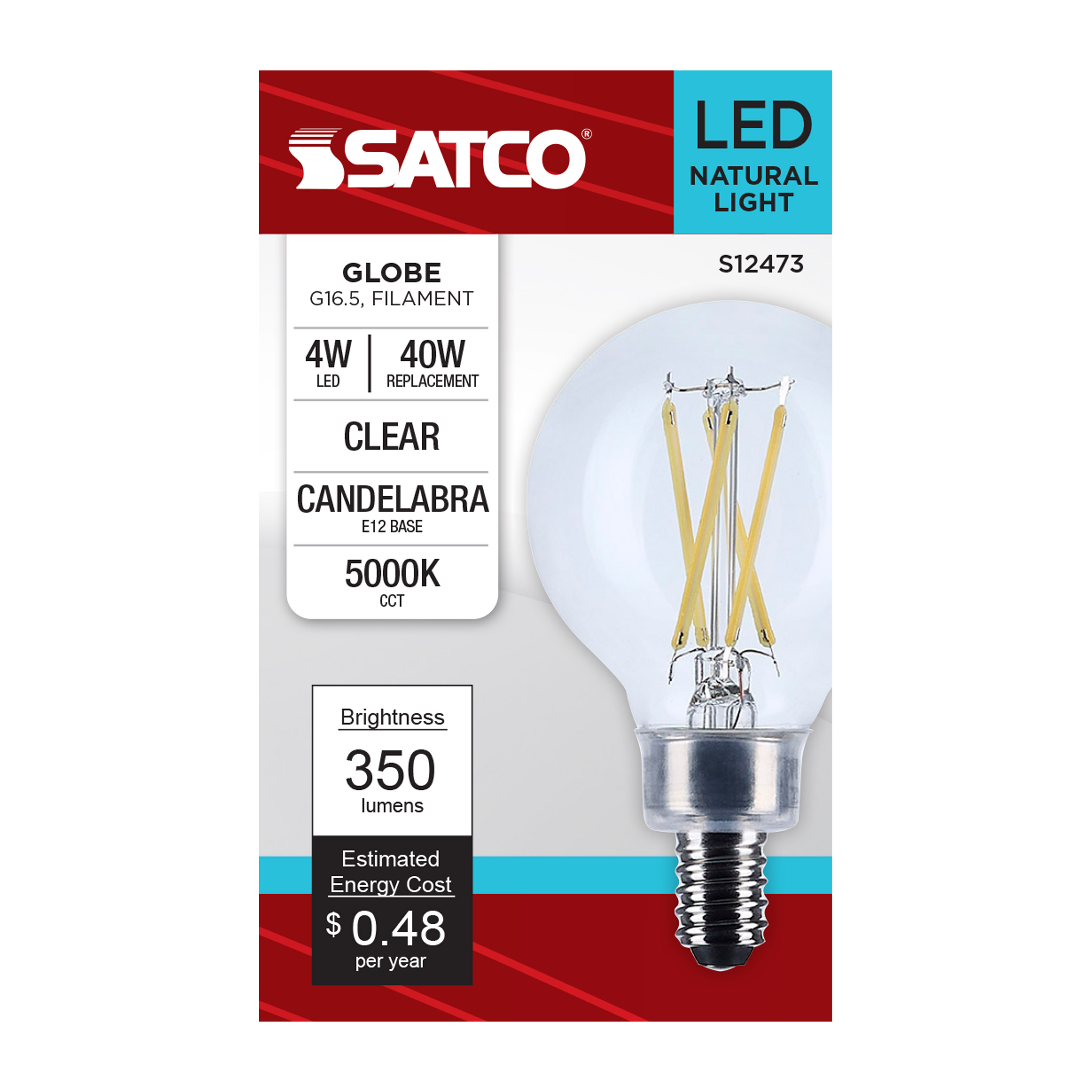 4G16.5/LED/CL/950/120V/E12 - S12473