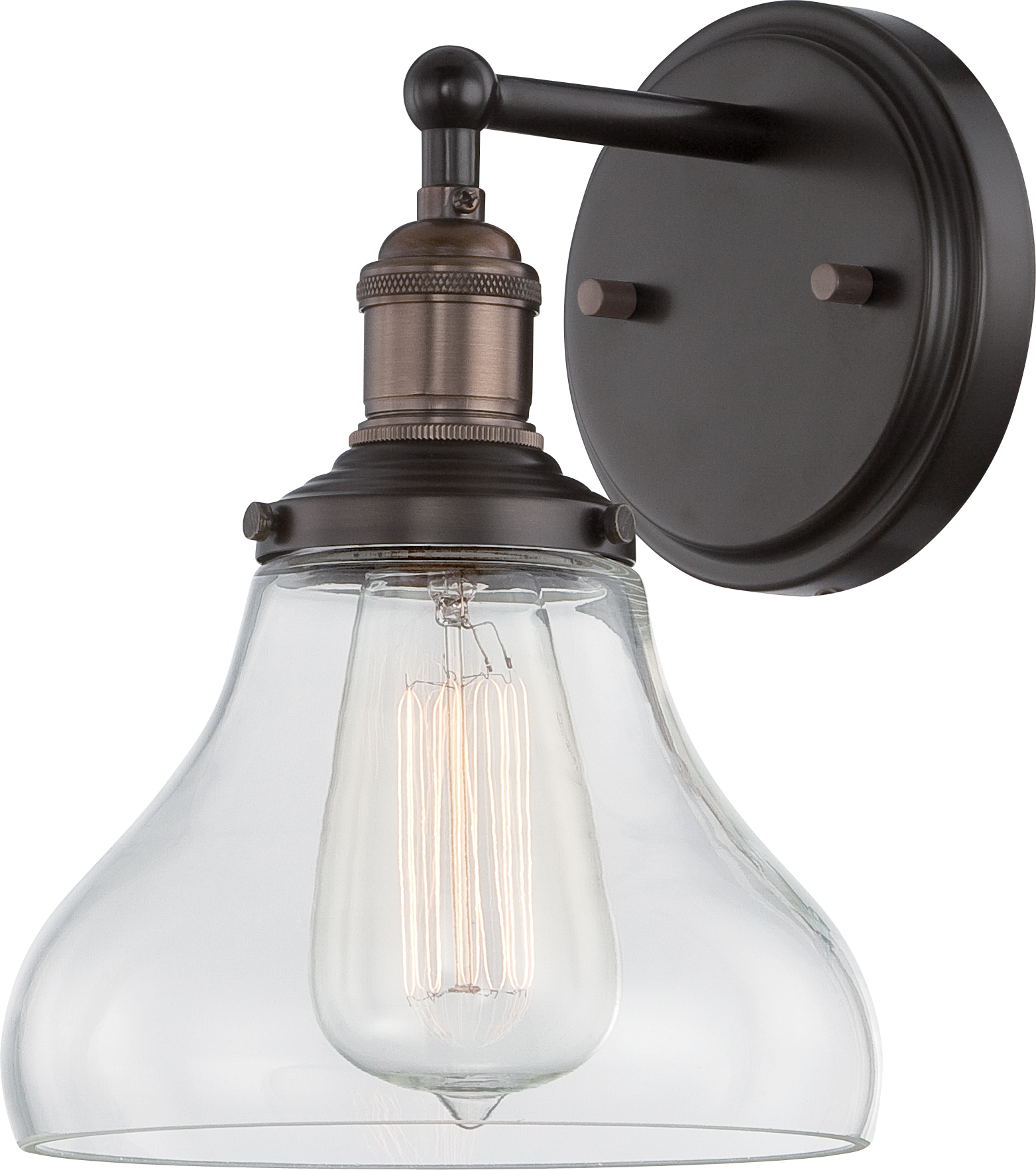 1 LT VINTAGE WALL SCONCE - 60-5513