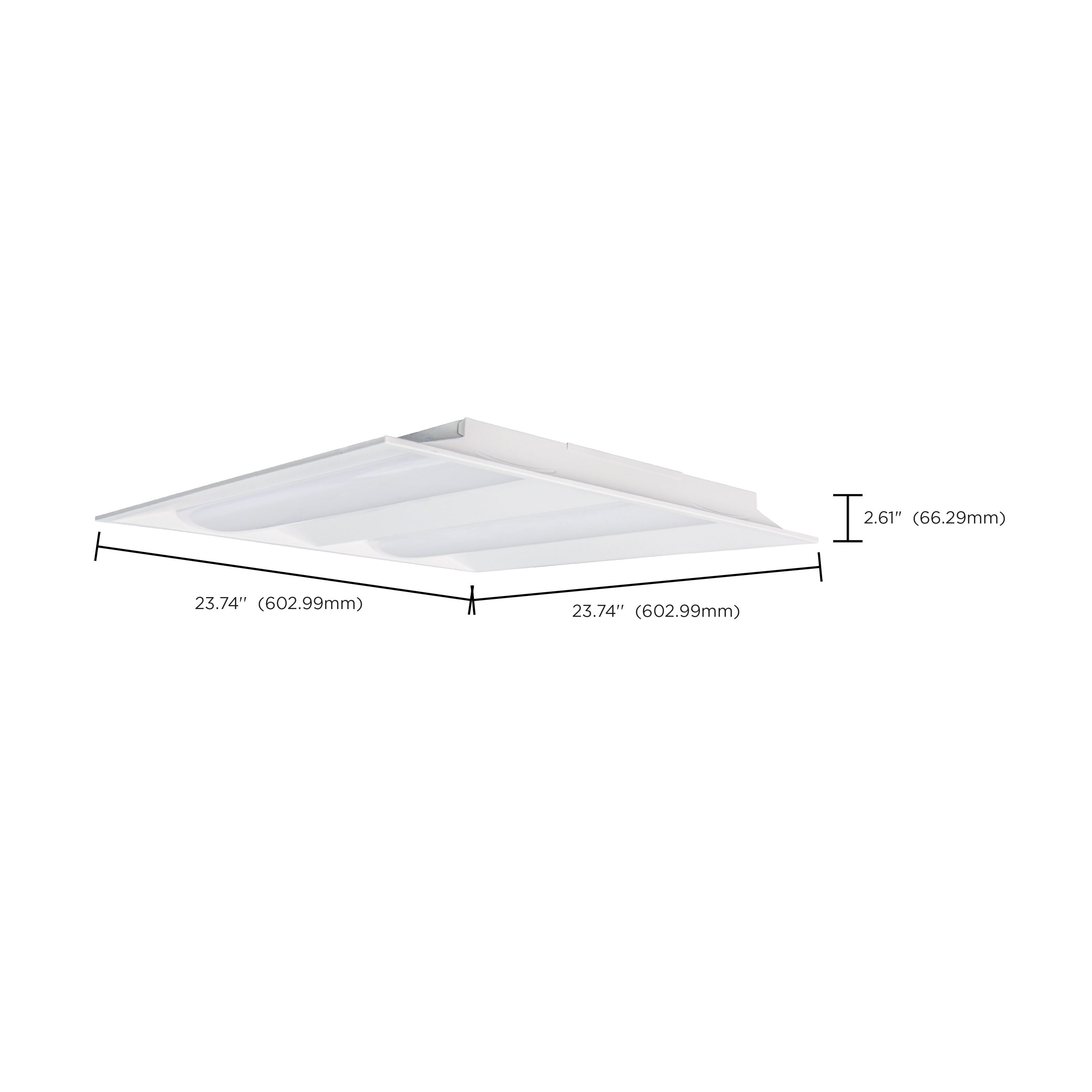 2X2 DOUBLE BASKET TROFFER - 65-694