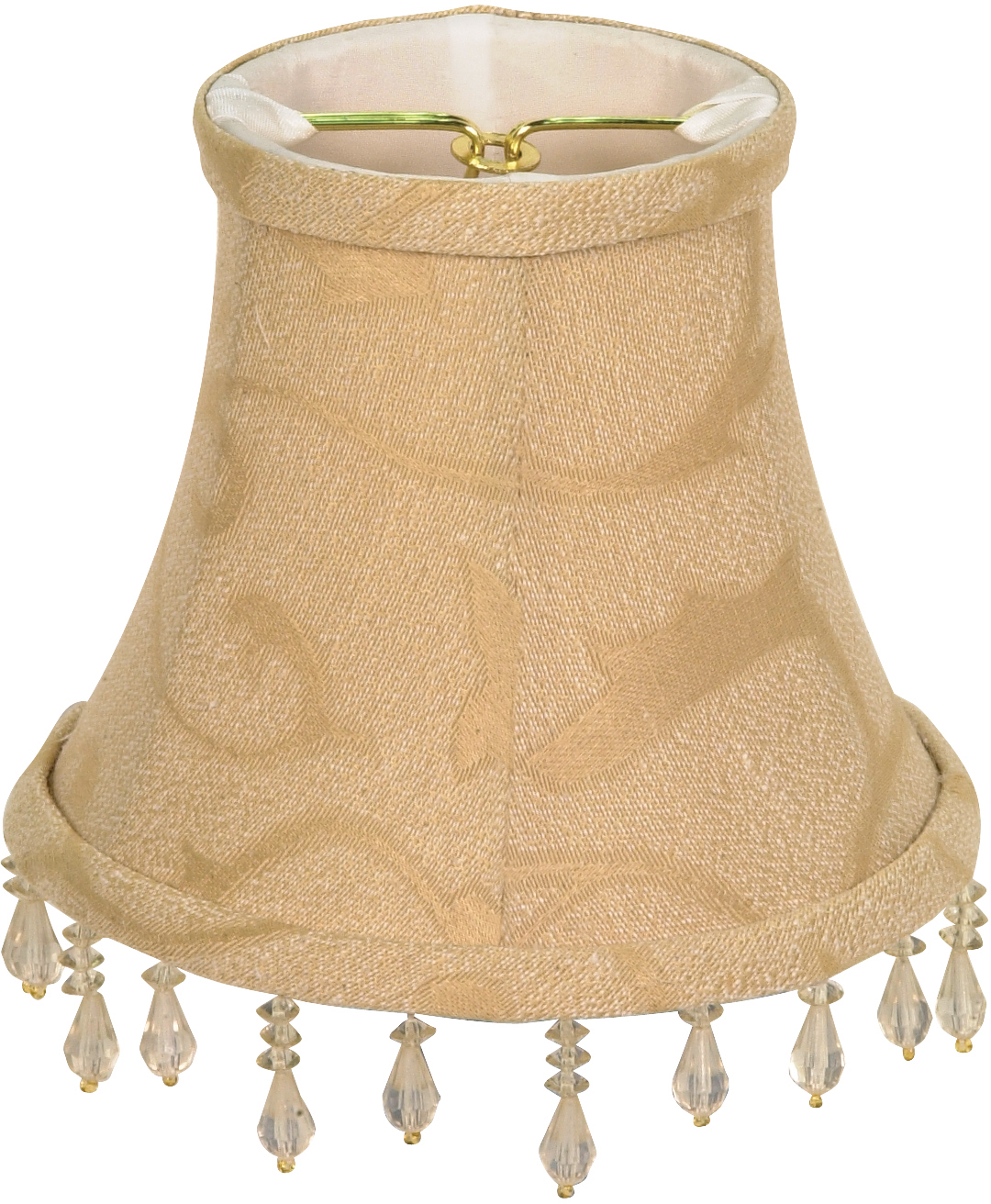 BEIGE BEAD FLORAL 3X5X4 1/4 - 90-2358