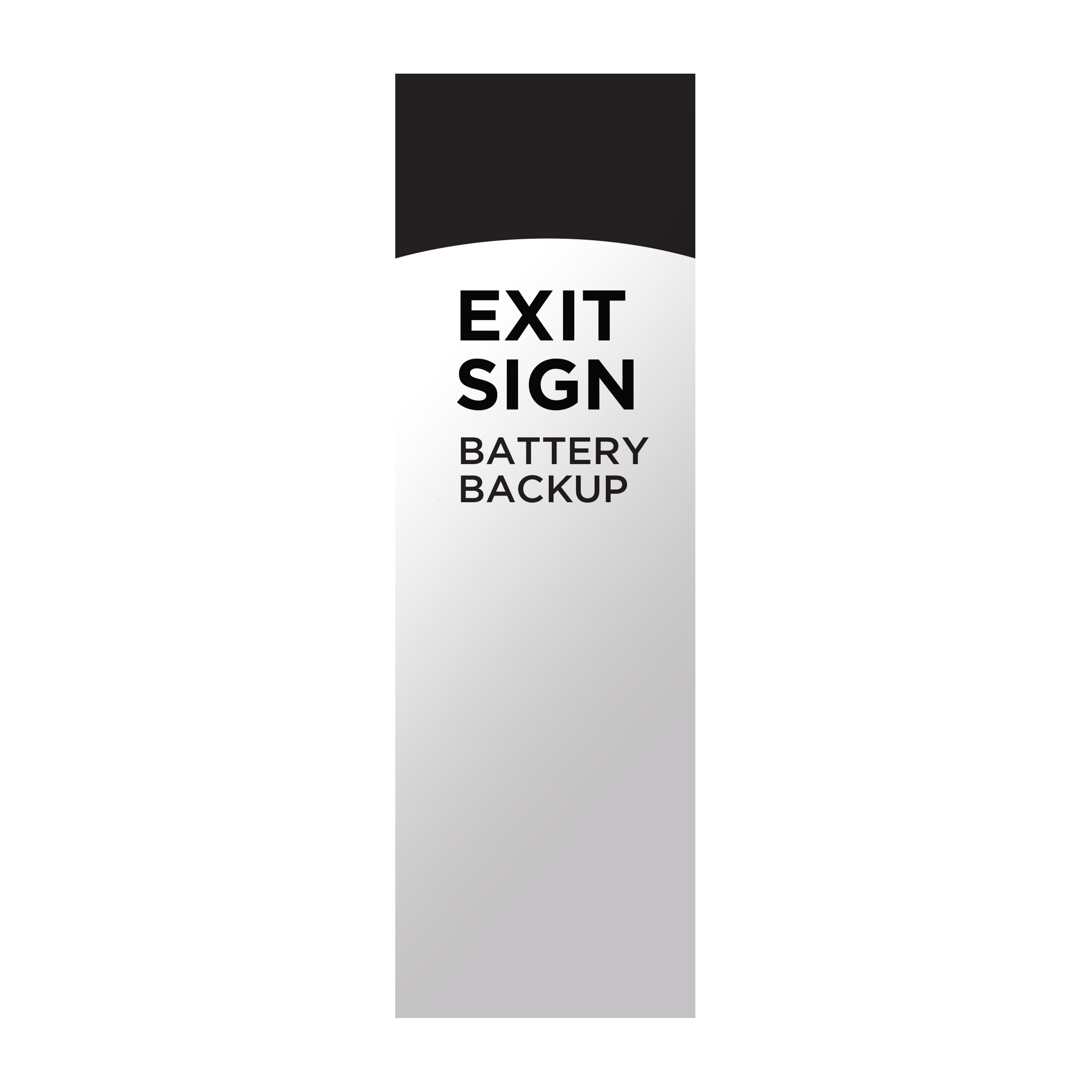 EXIT SIGN - GREEN - 67-100