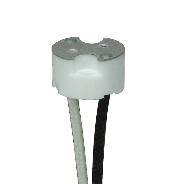 G8 PORCELAIN HALOGEN SKT W/6" - 80-1873