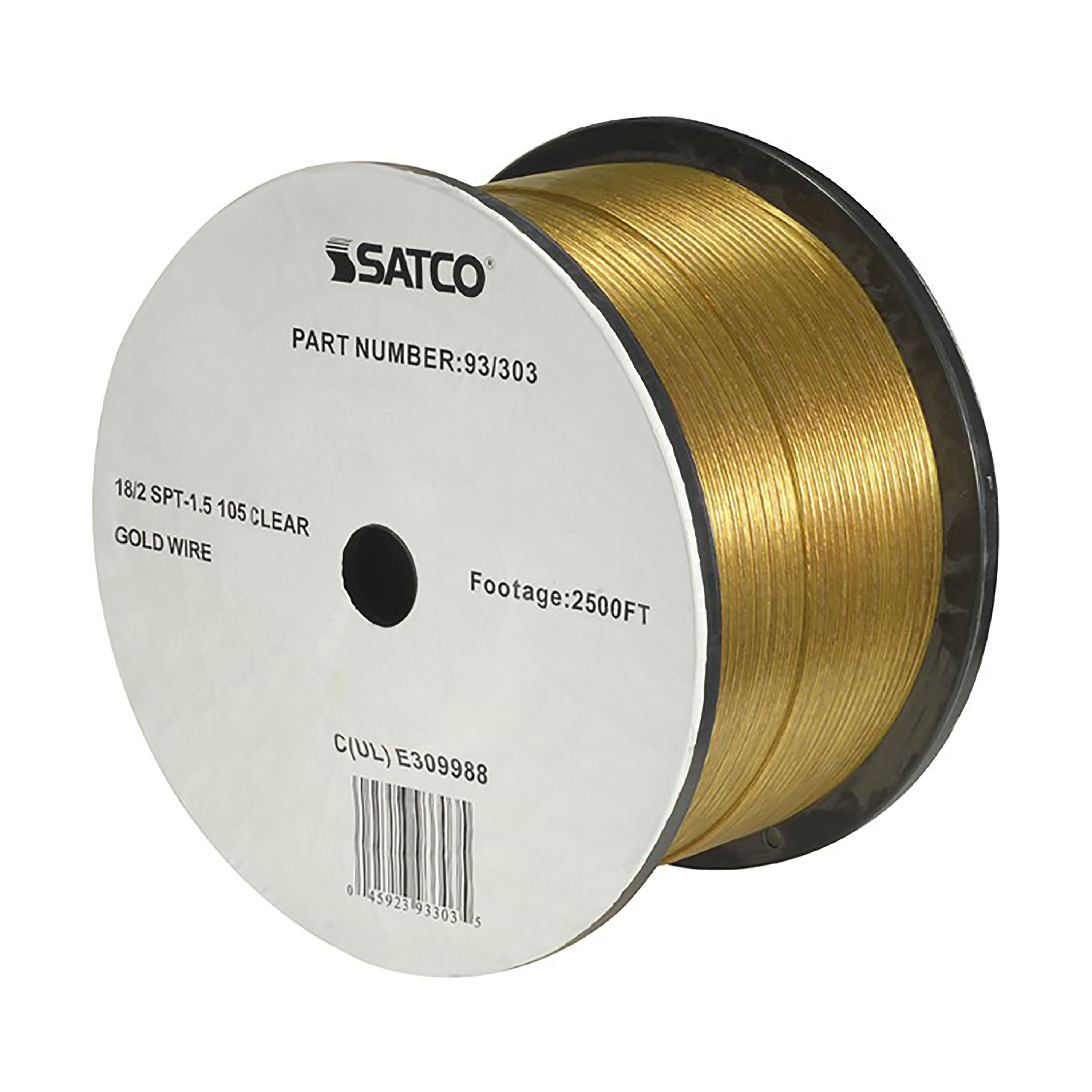 18/2 SPT-1 1/2 CL GOLD 2500 FT - 93-303