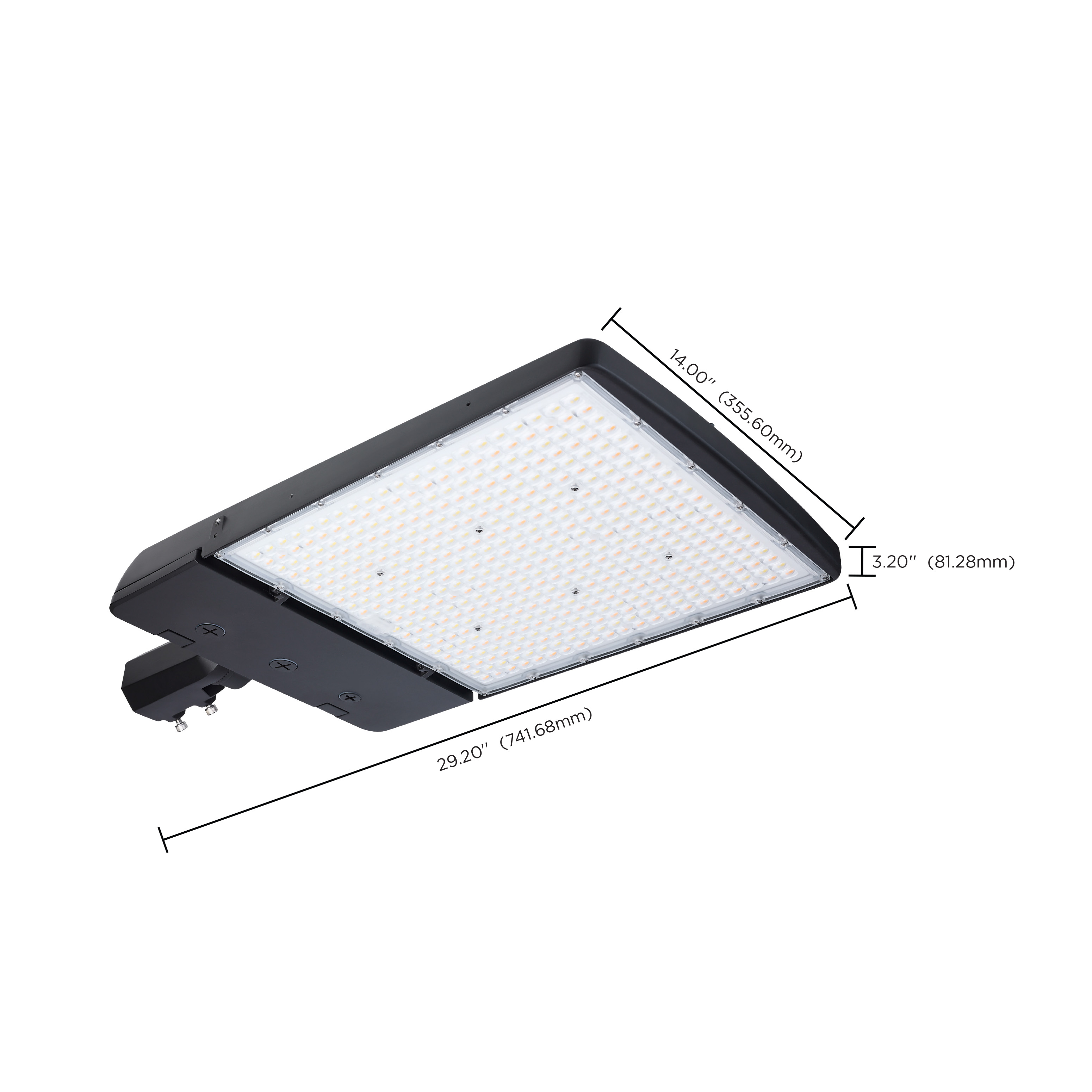 LED AREA LIGHT BRONZE 120-277V - 65-1526