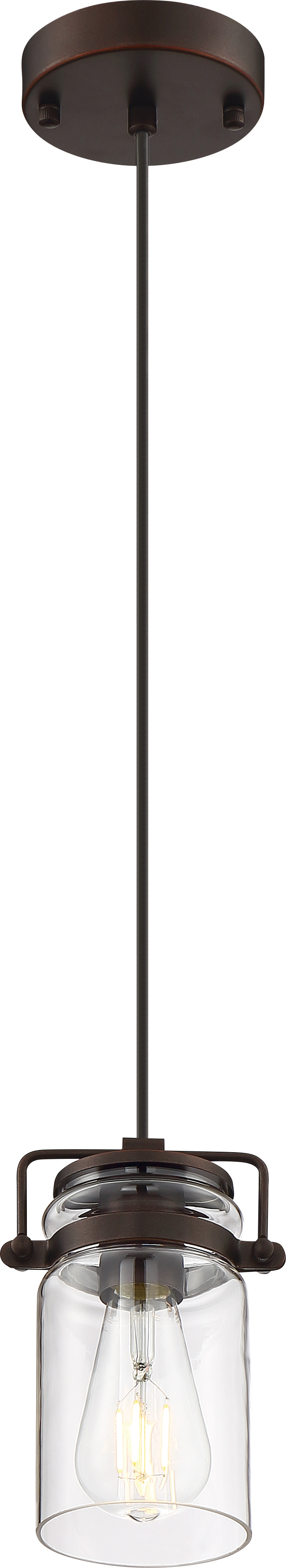 ANTEBELLUM 1 LT MINI PENDANT - 60-6731
