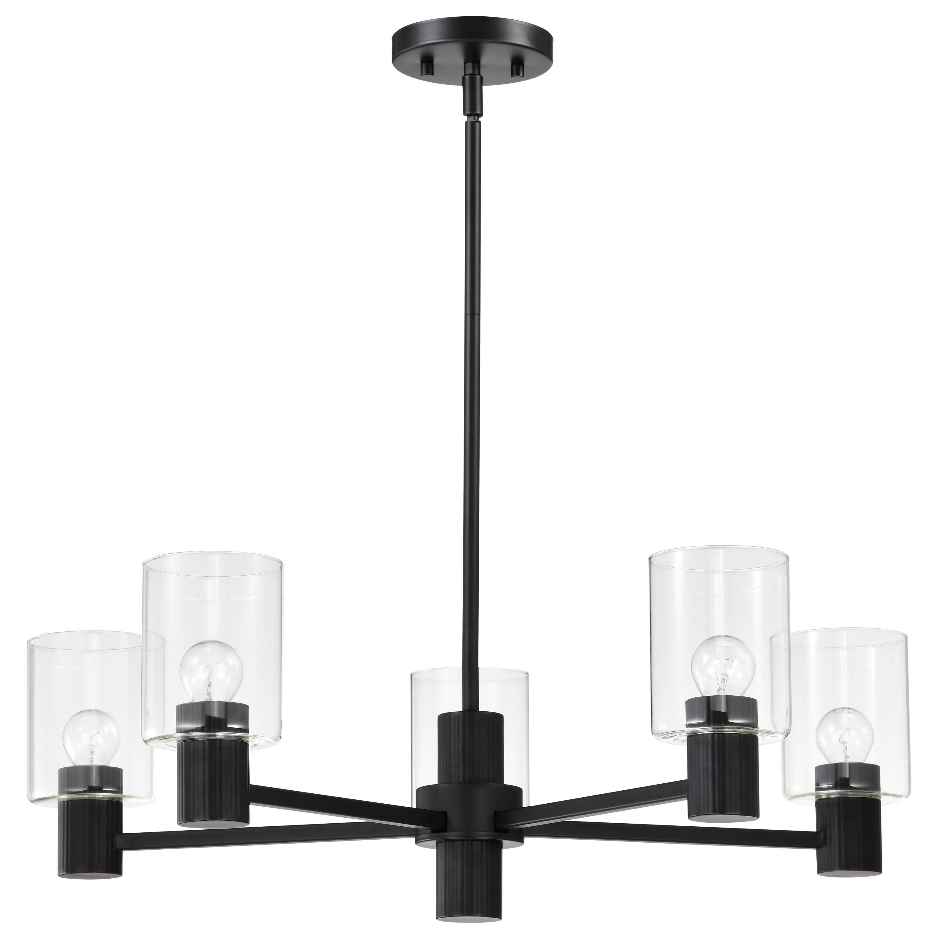 CLARKSVILLE 28" 5 LIGHT CHAND - 60-8066