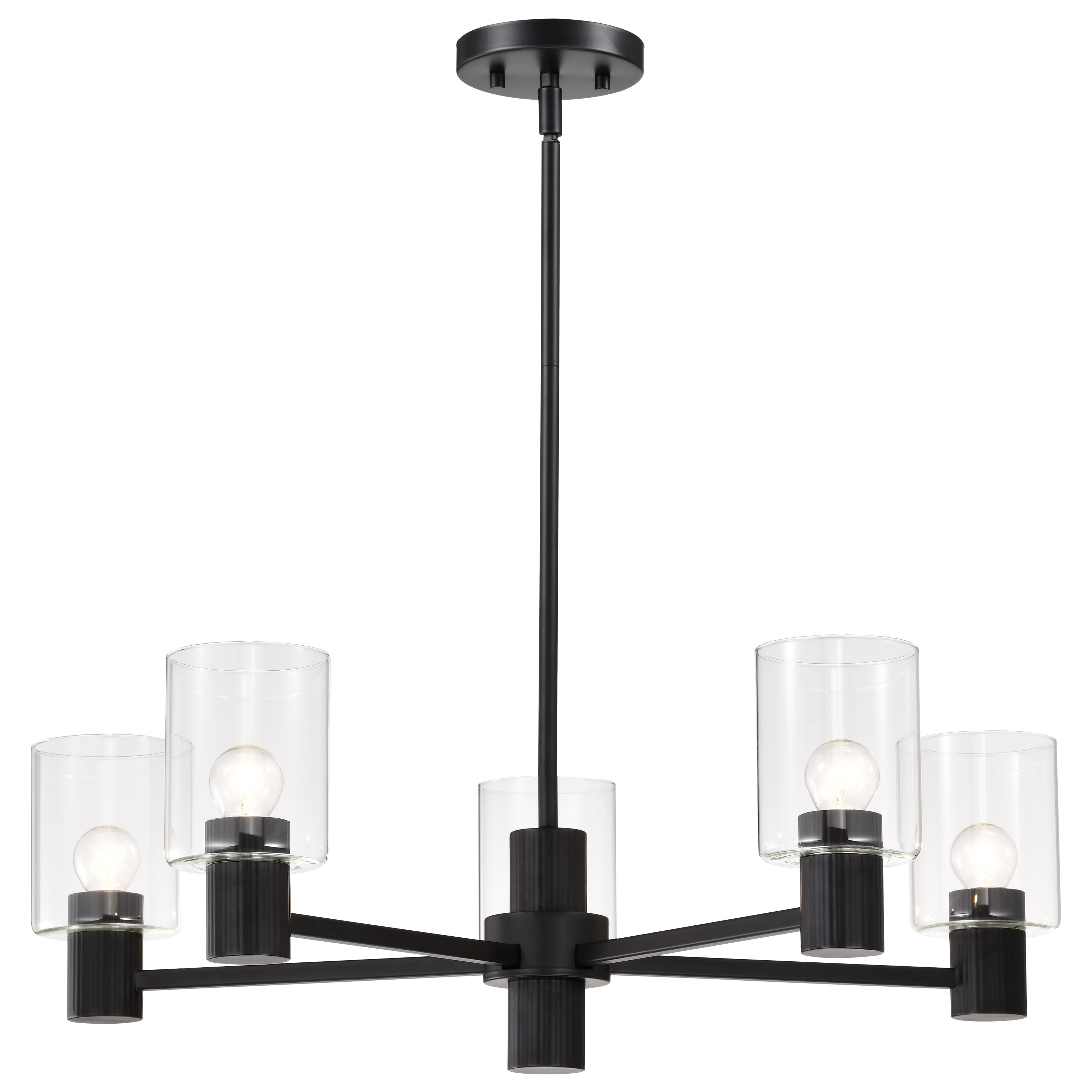 CLARKSVILLE 28" 5 LIGHT CHAND - 60-8066