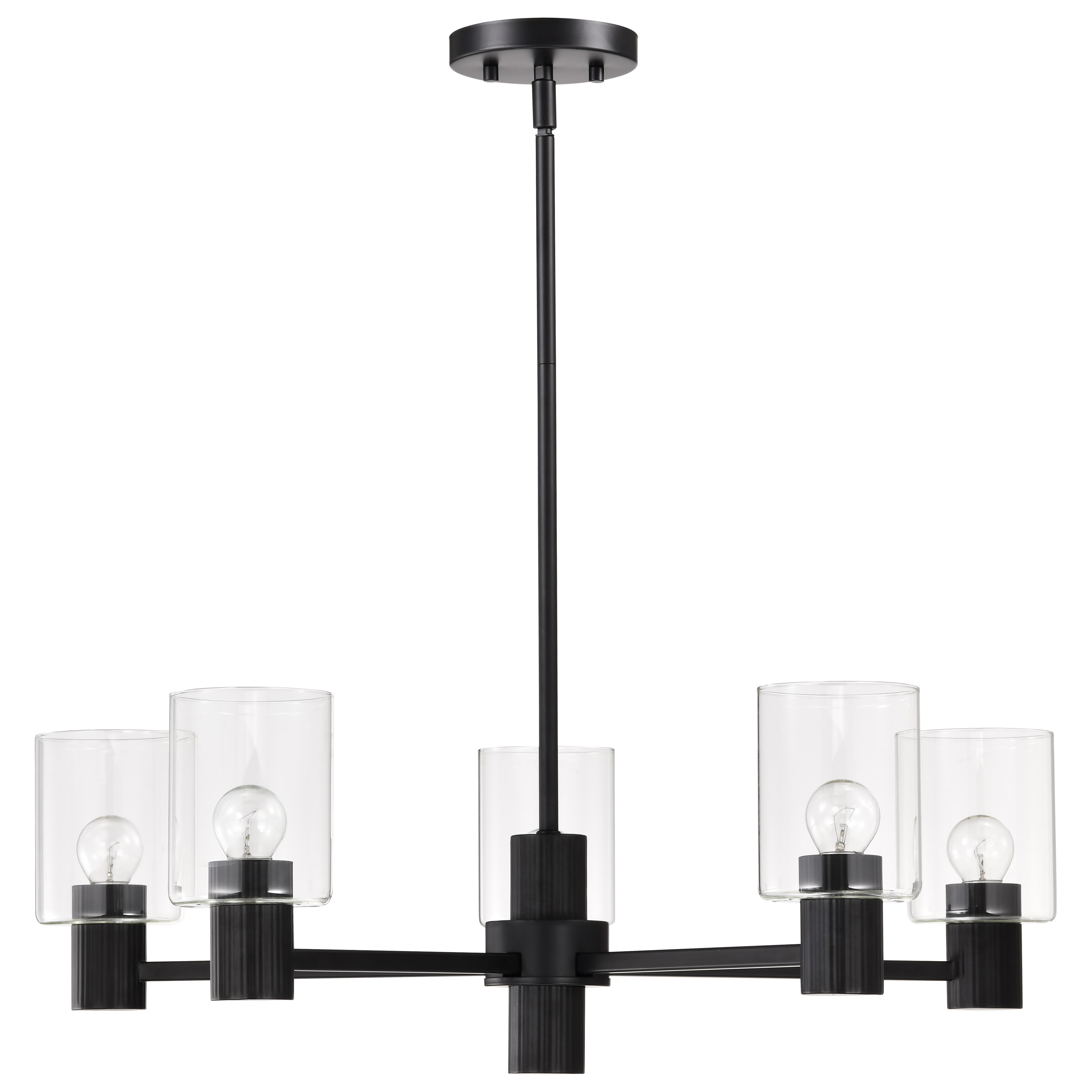 CLARKSVILLE 28" 5 LIGHT CHAND - 60-8066