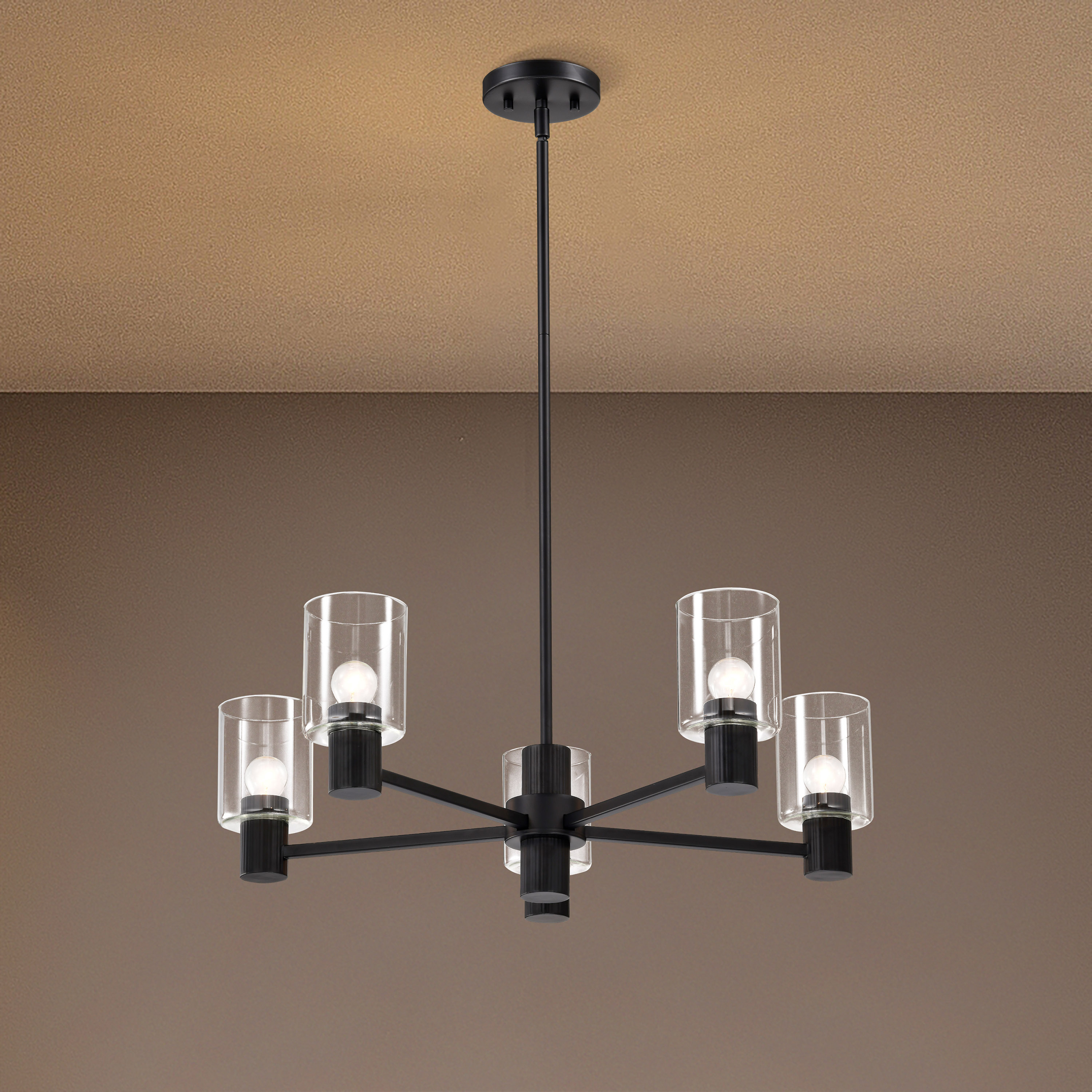 CLARKSVILLE 28" 5 LIGHT CHAND - 60-8066