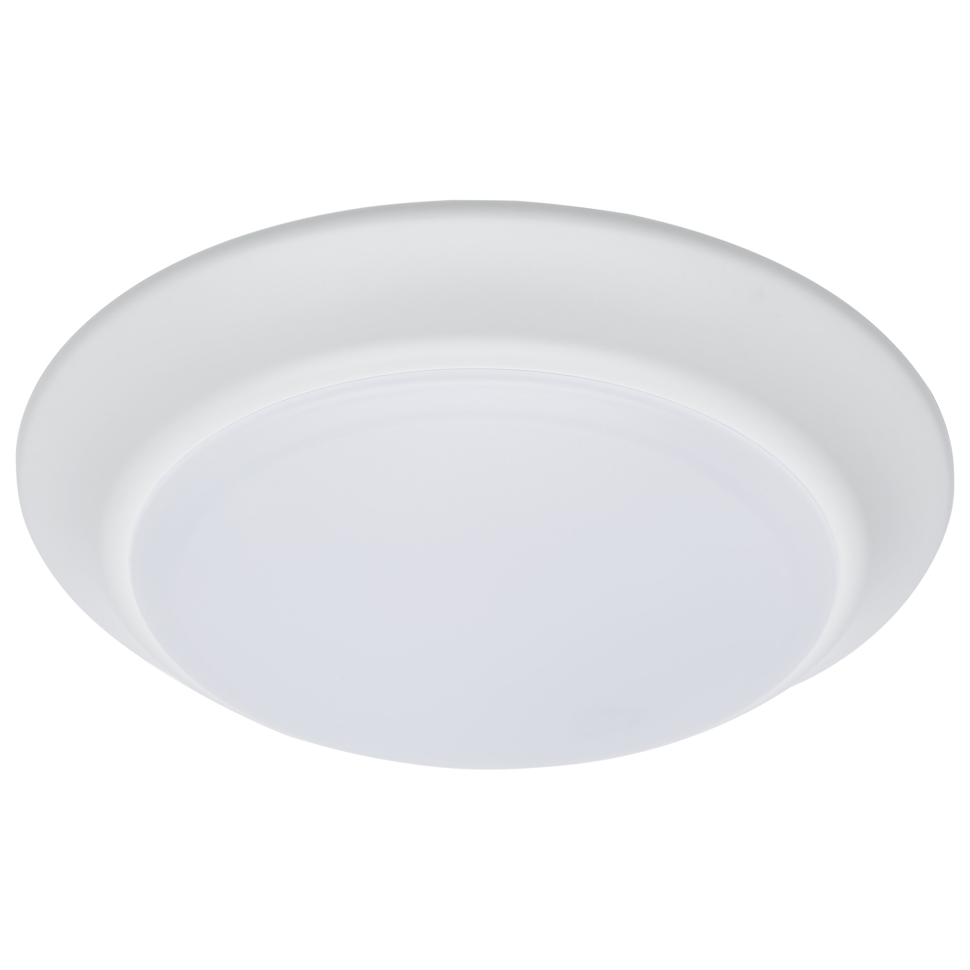 7" LED DISK LIGHT WHITE FINISH - 62-1801