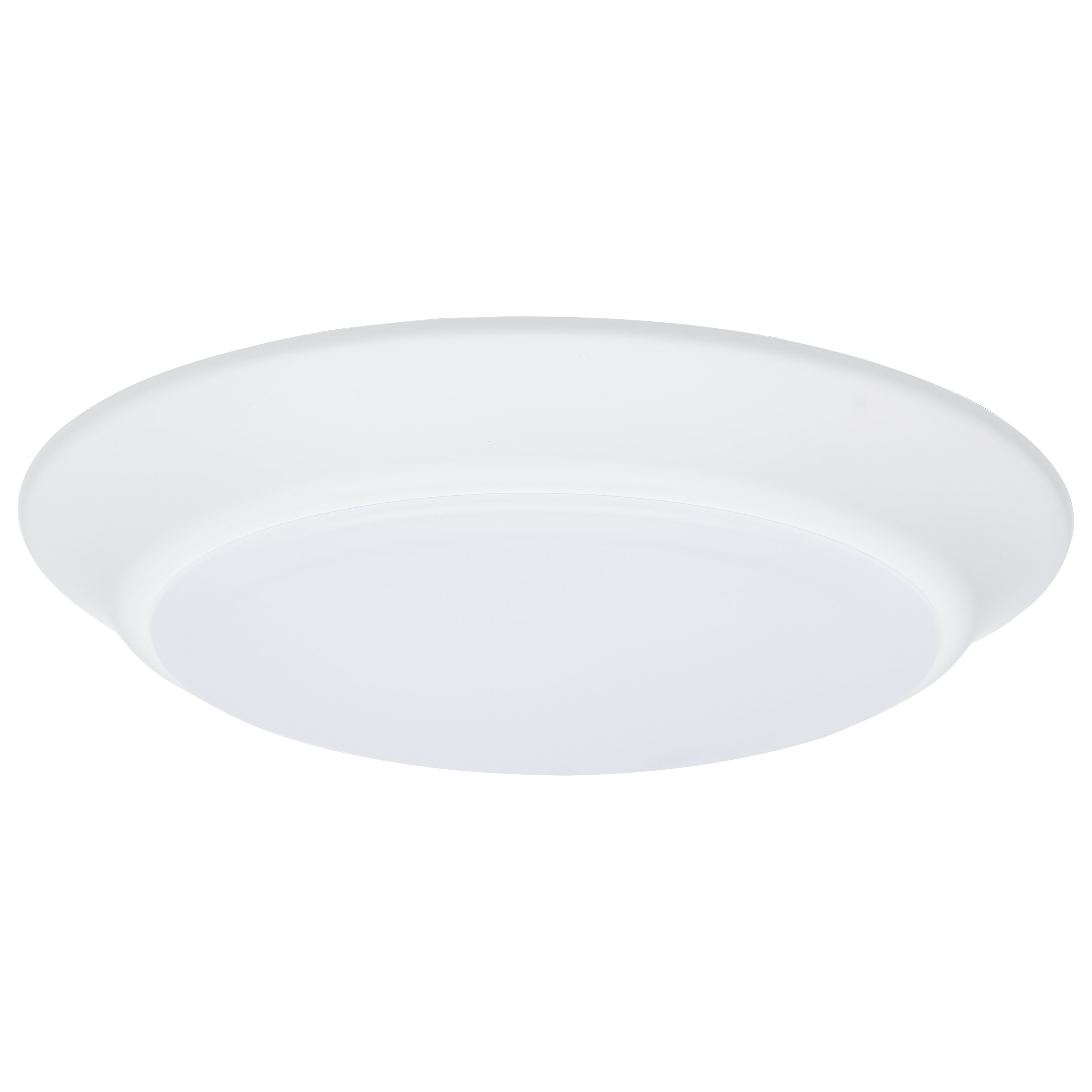 7" LED DISK LIGHT WHITE FINISH - 62-1801