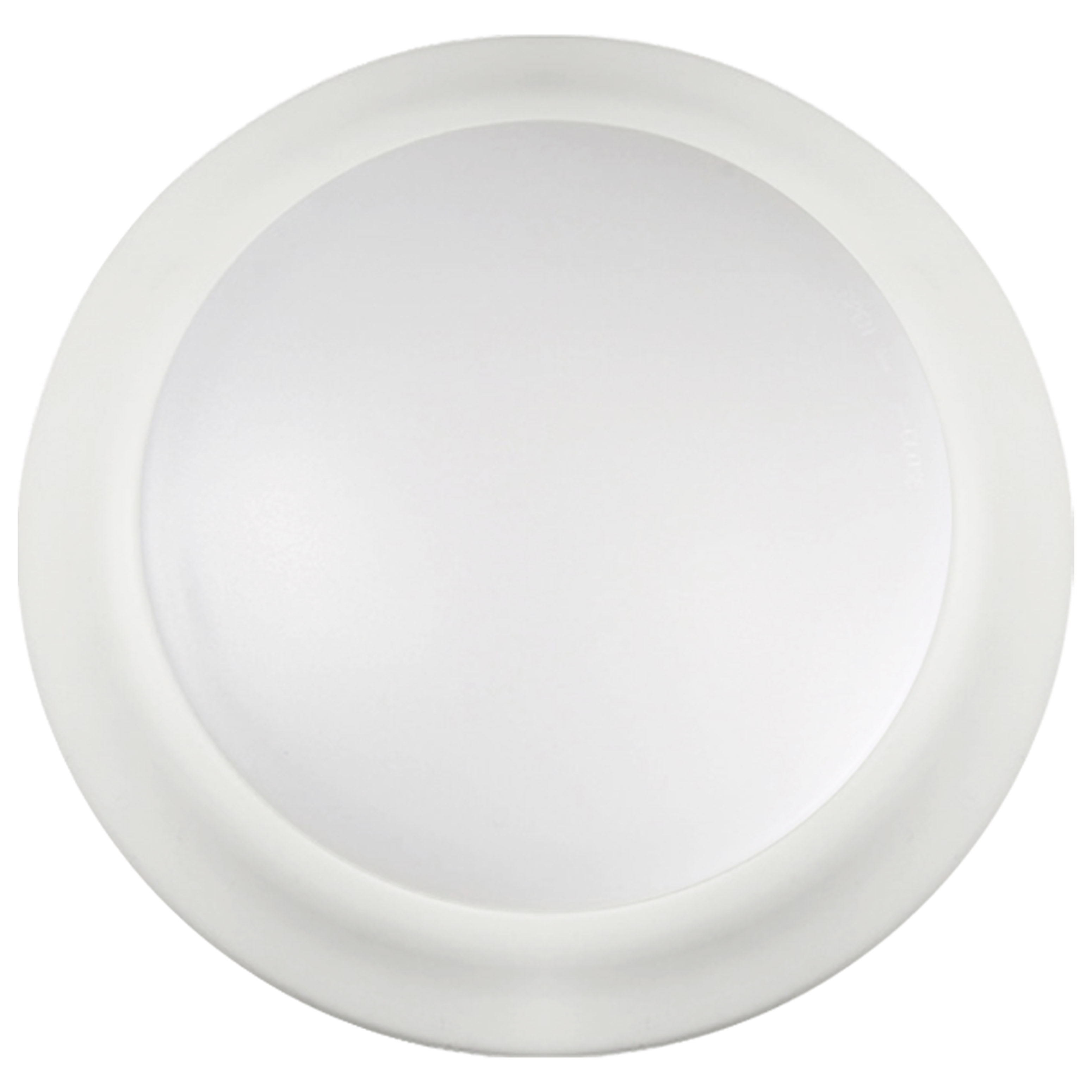 7" LED DISK LIGHT WHITE FINISH - 62-1801