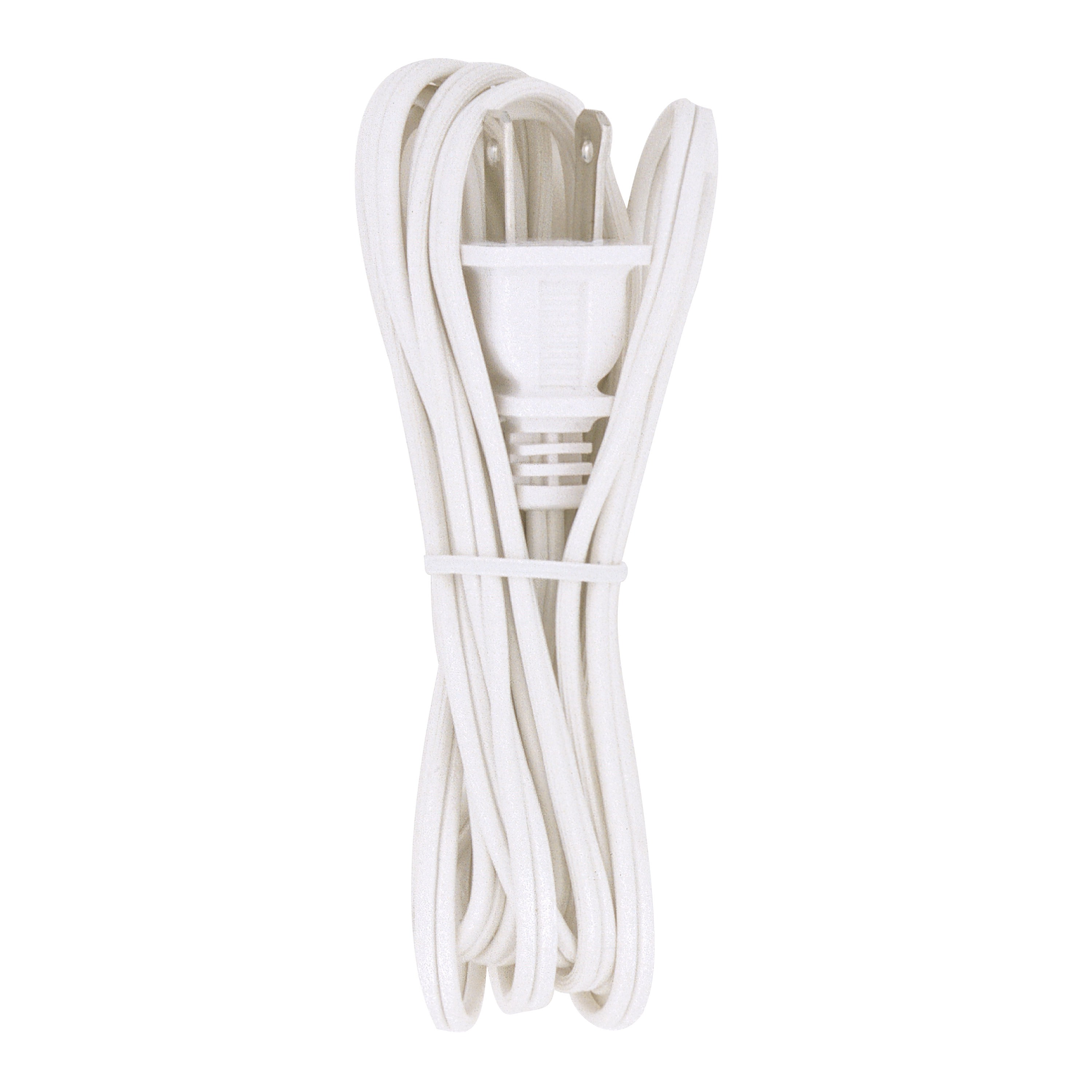 8' WHITE CORD W/PLUG - S70-100