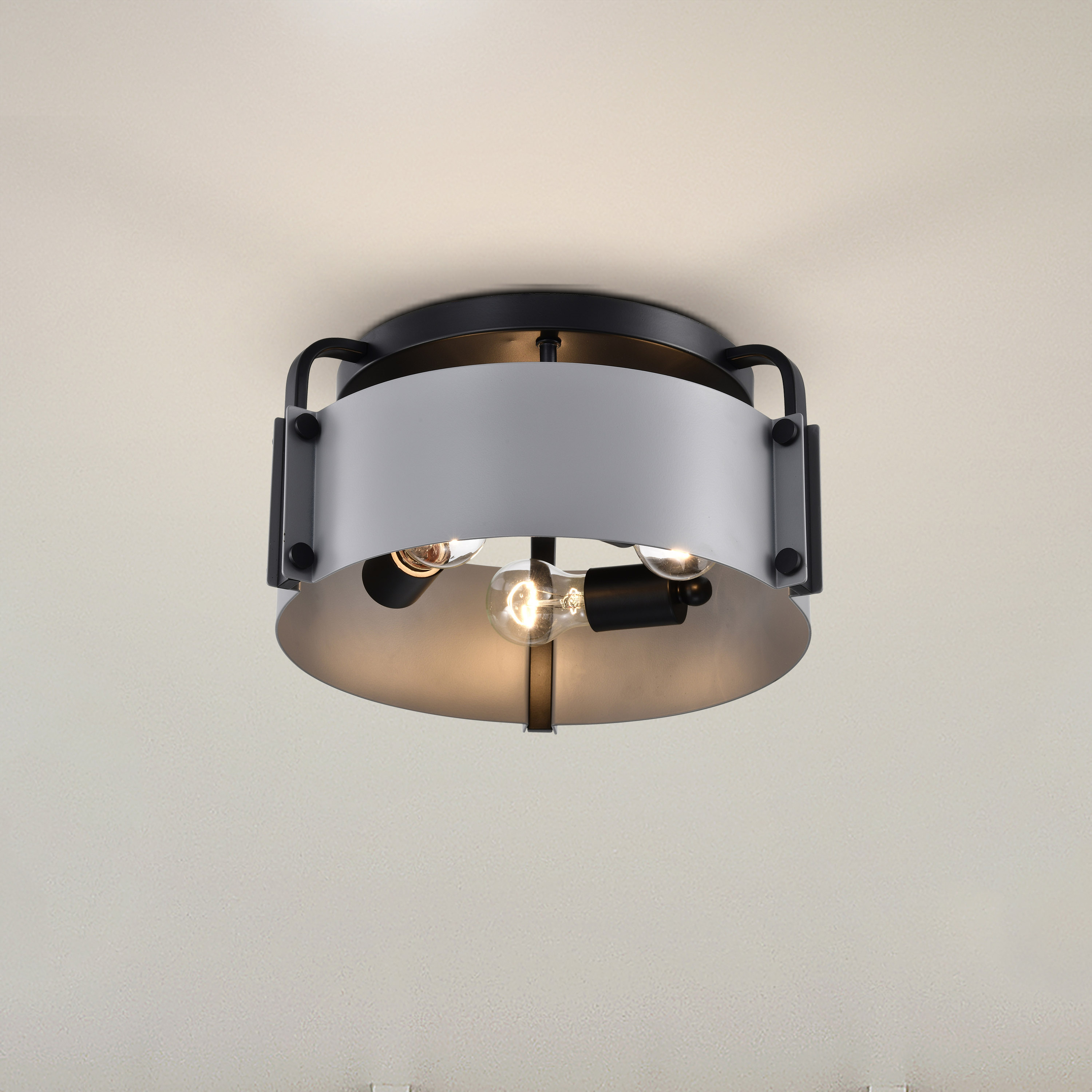 ALTOS 3 LIGHT 14" SEMI FLUSH - 60-7850