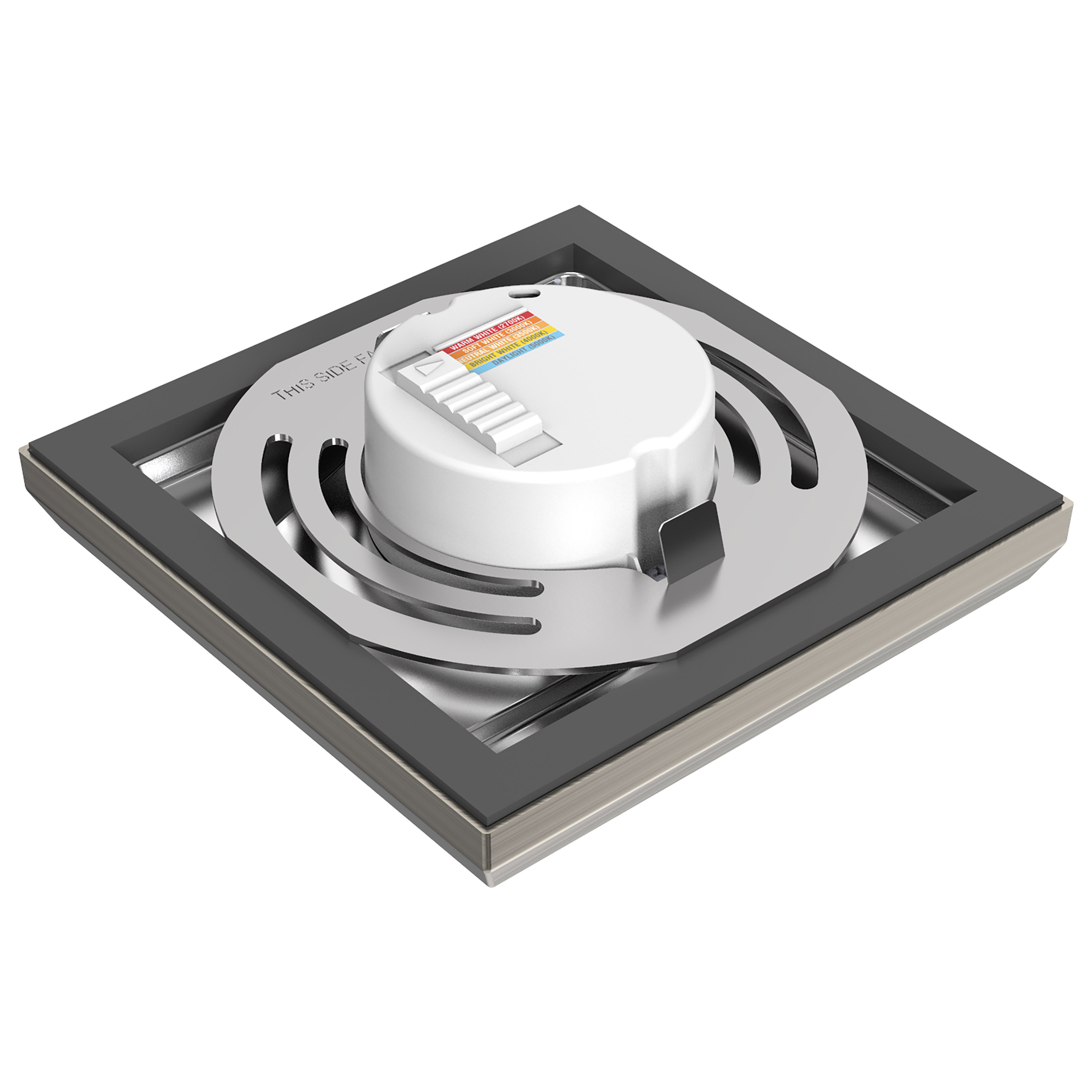 BLINK 9W LED 5" SQ BR. NICKEL - 62-1707