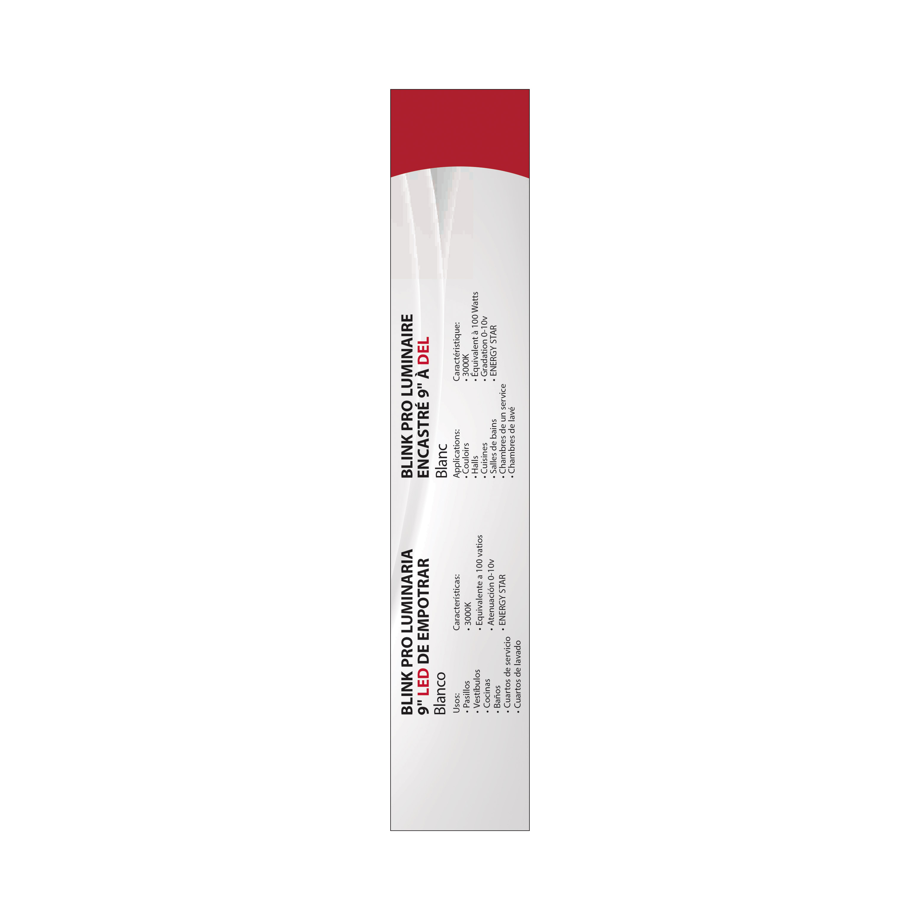 BLINK 13W LED 9" RND WH 0-10V - 62-1728