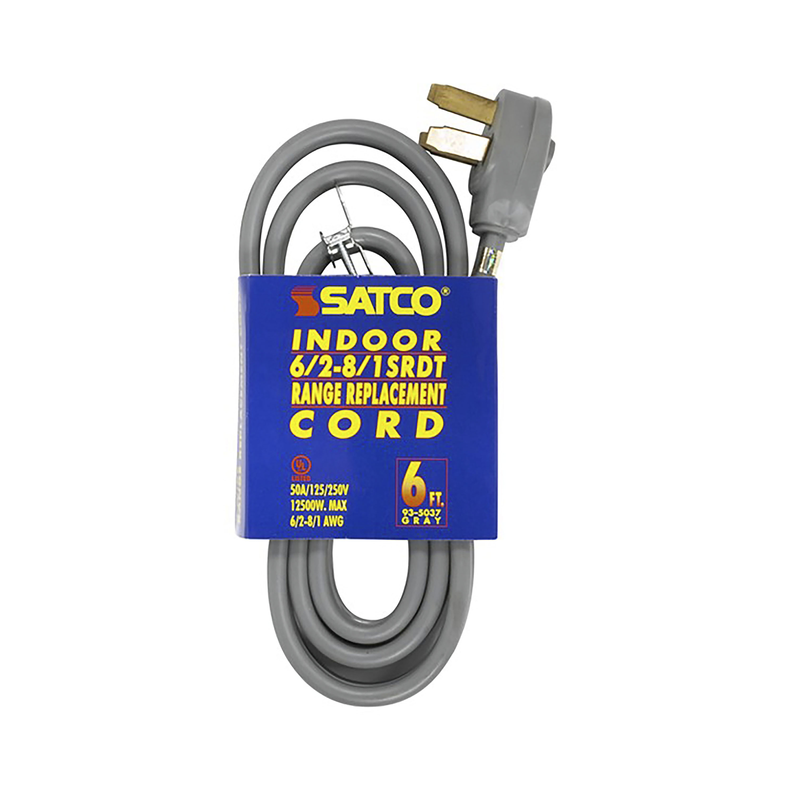 6 FT 3 WIRE 6/2+8/1 SRDT GRAY - 93-5037