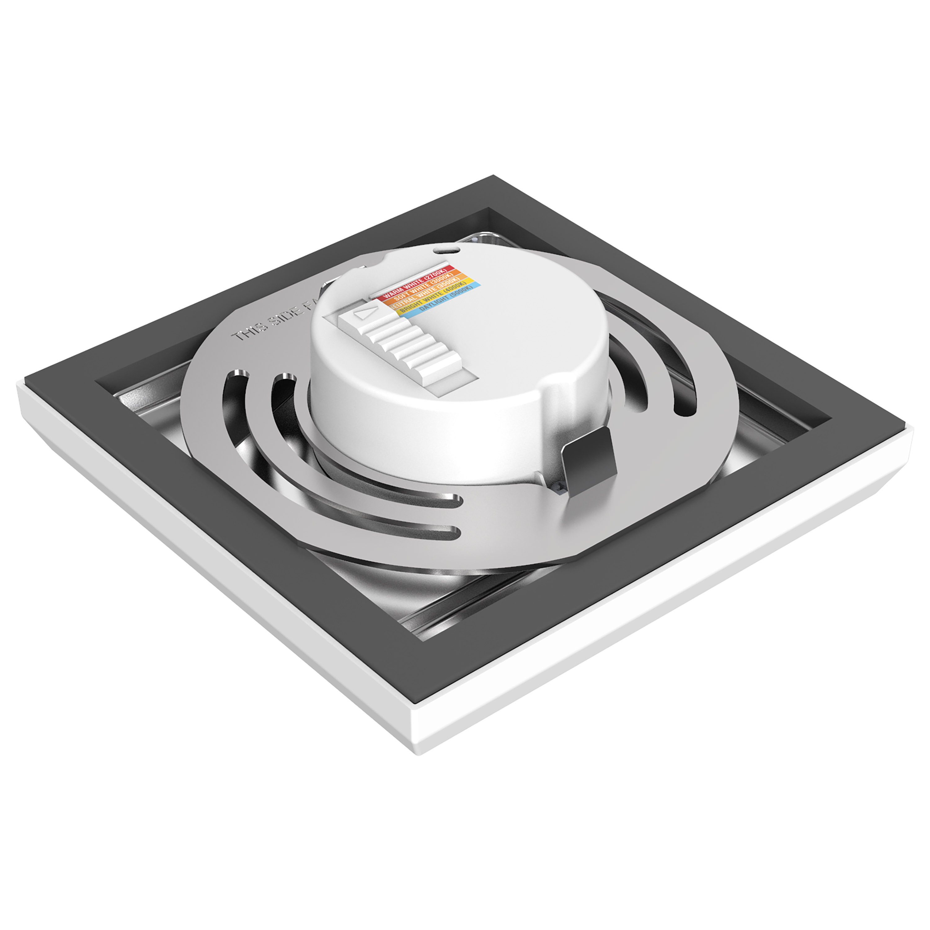 BLINK 9W LED 5" SQ WHITE - 62-1704