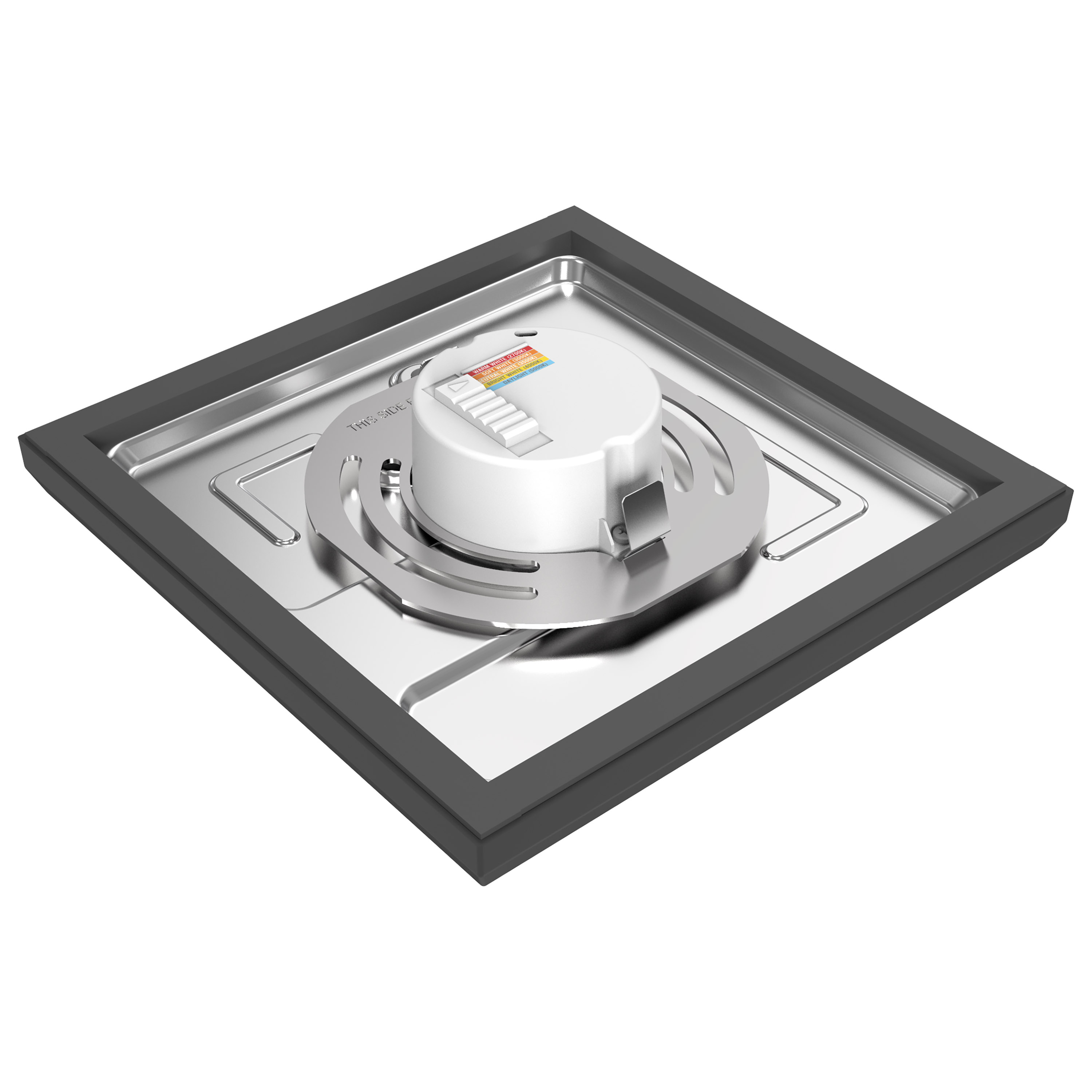 BLINK 11W LED 7" SQ BLACK - 62-1715