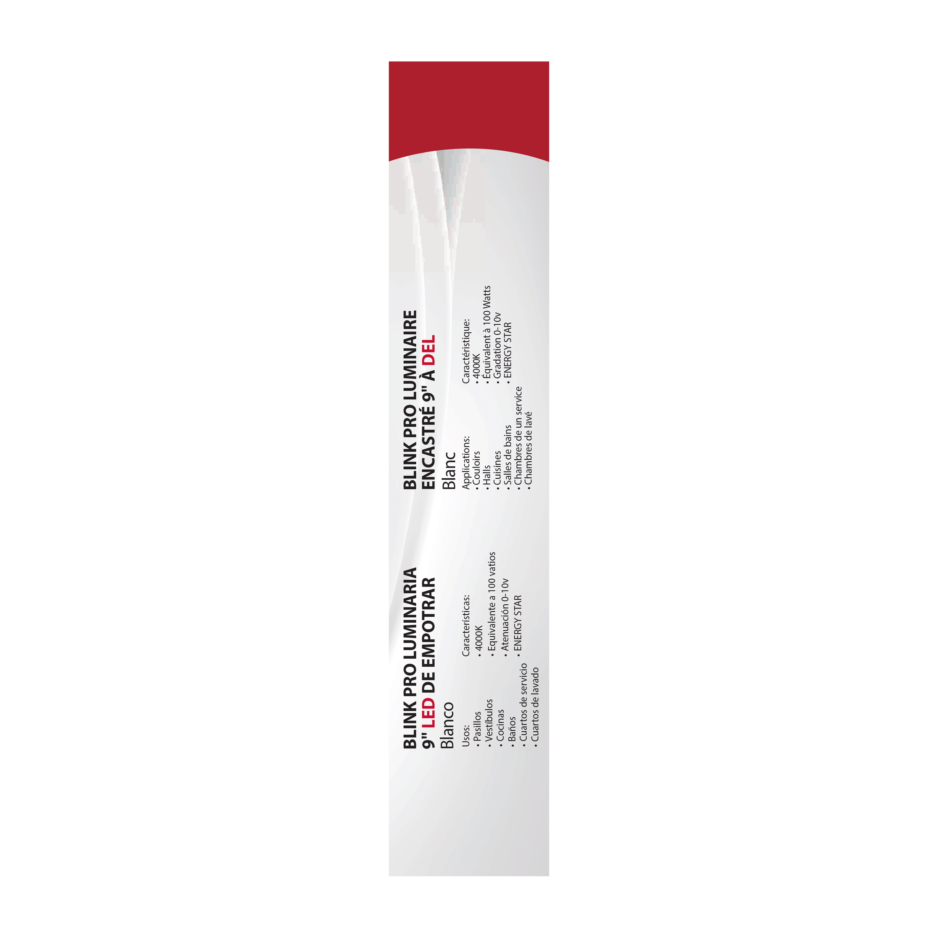 BLINK LED 9'' ROUND 13W 0-10V - 62-1743